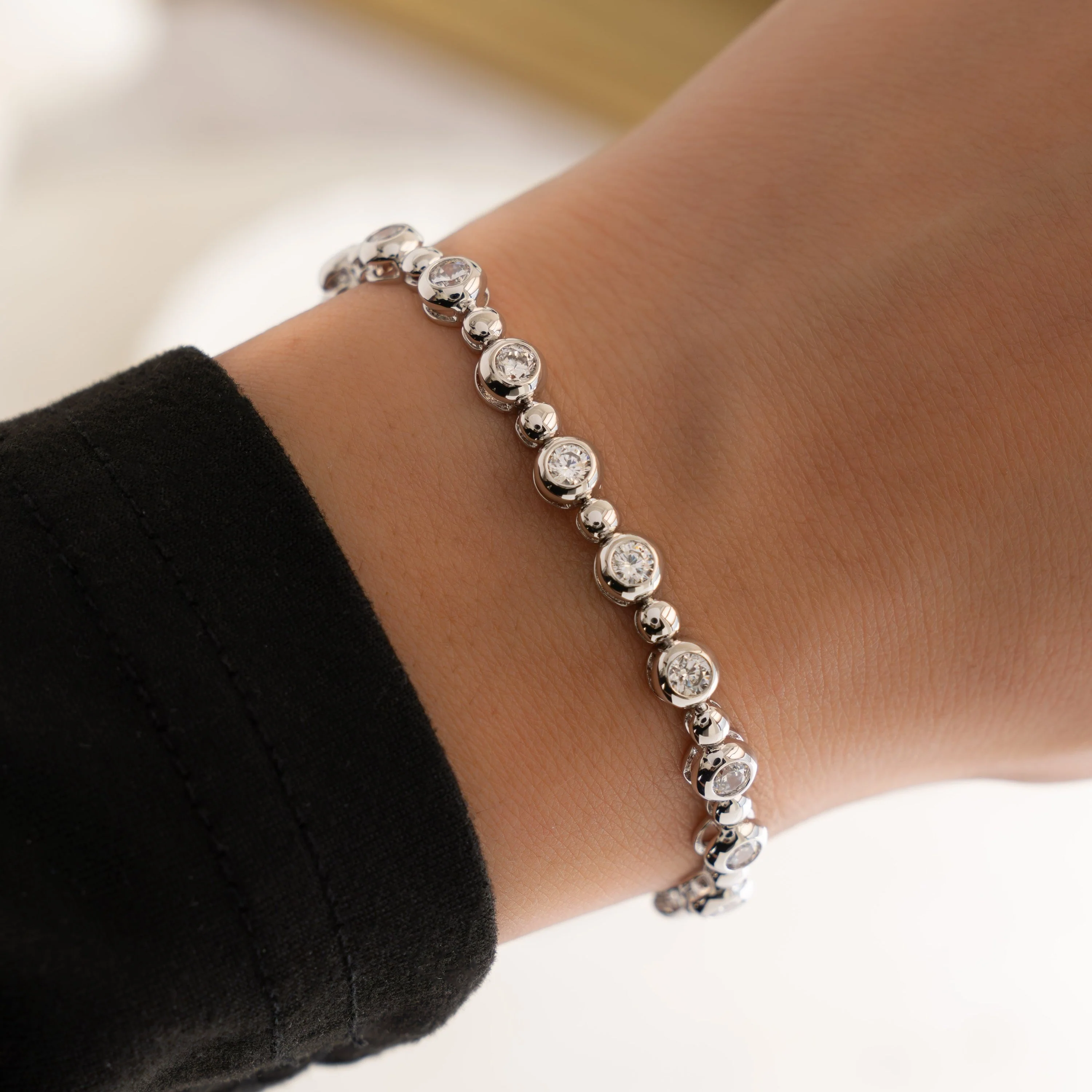 Evie Tennis Bracelet - Image 4