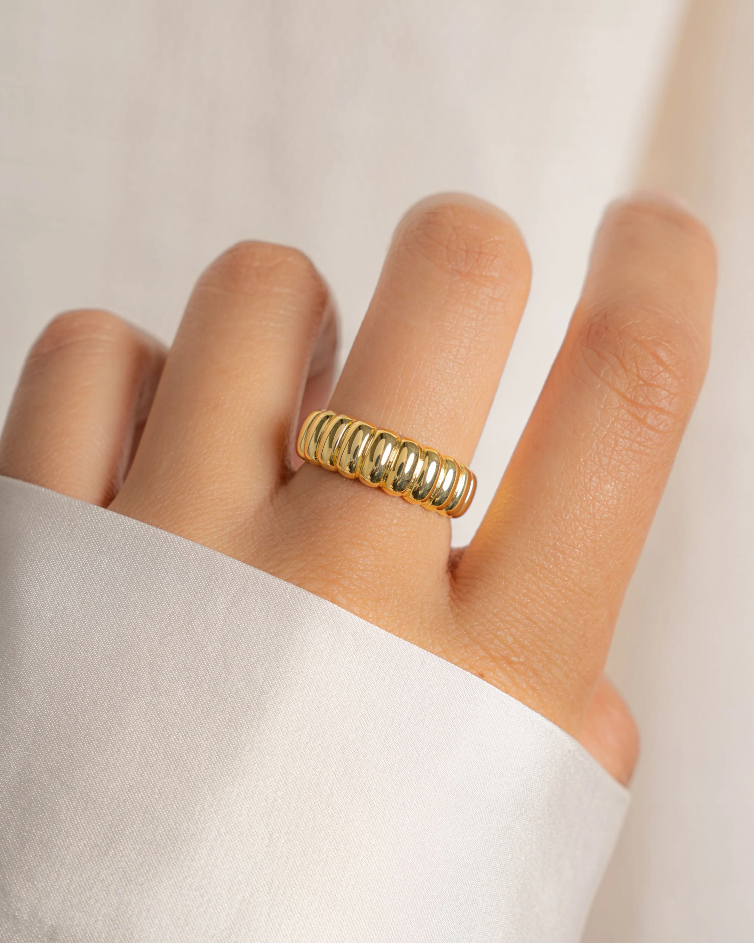 Fluted Statement Ring - Image 2