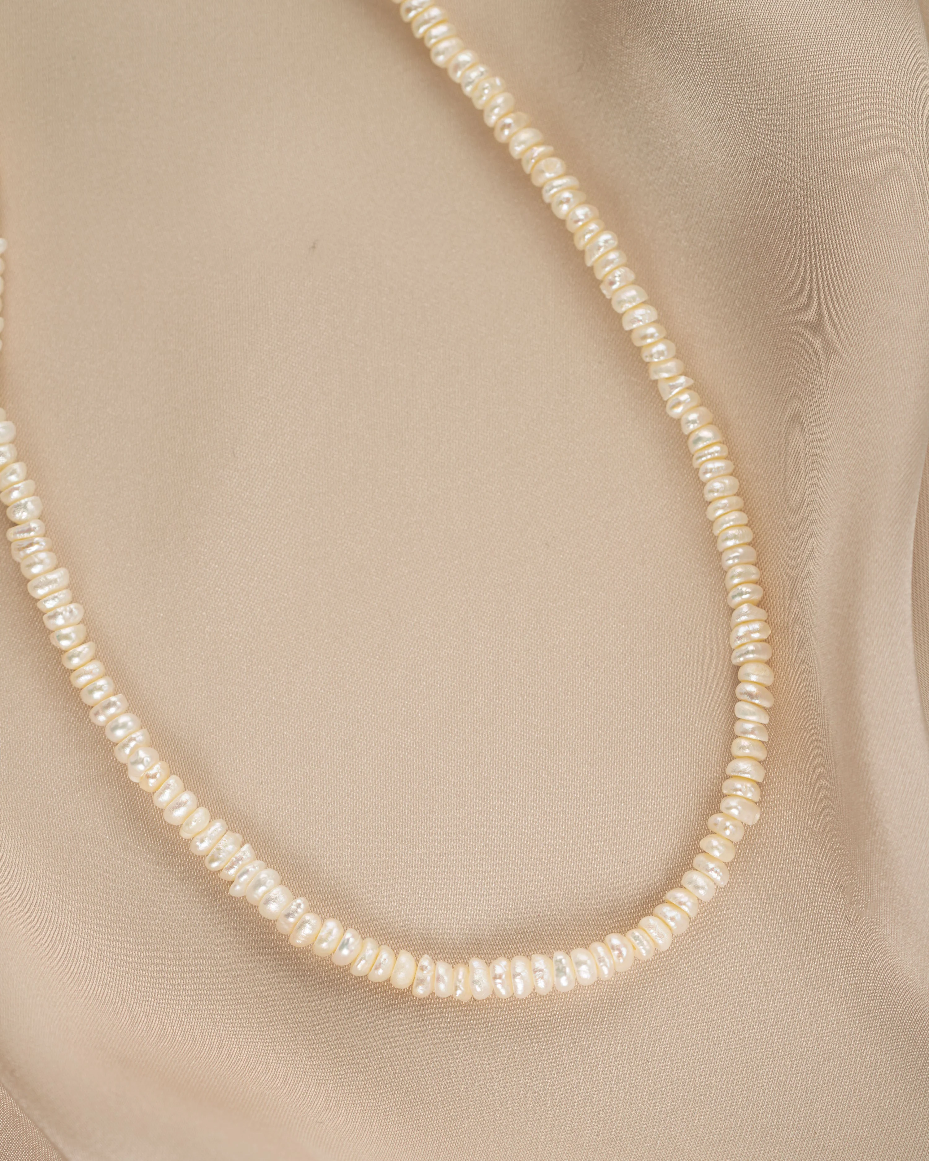 Freshwater Beaded Pearl Necklace - Image 5