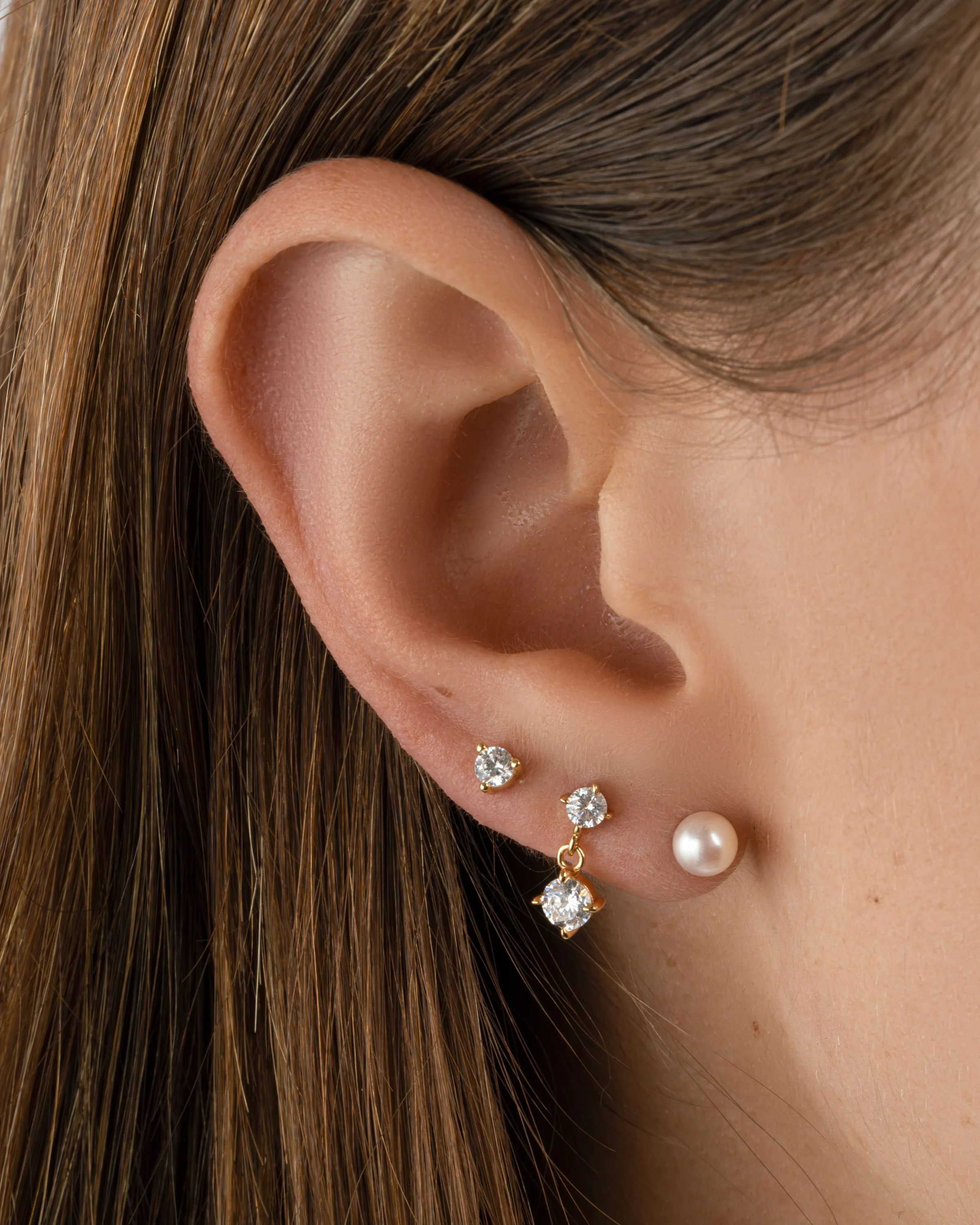 Freshwater Pearl Studs - Image 2
