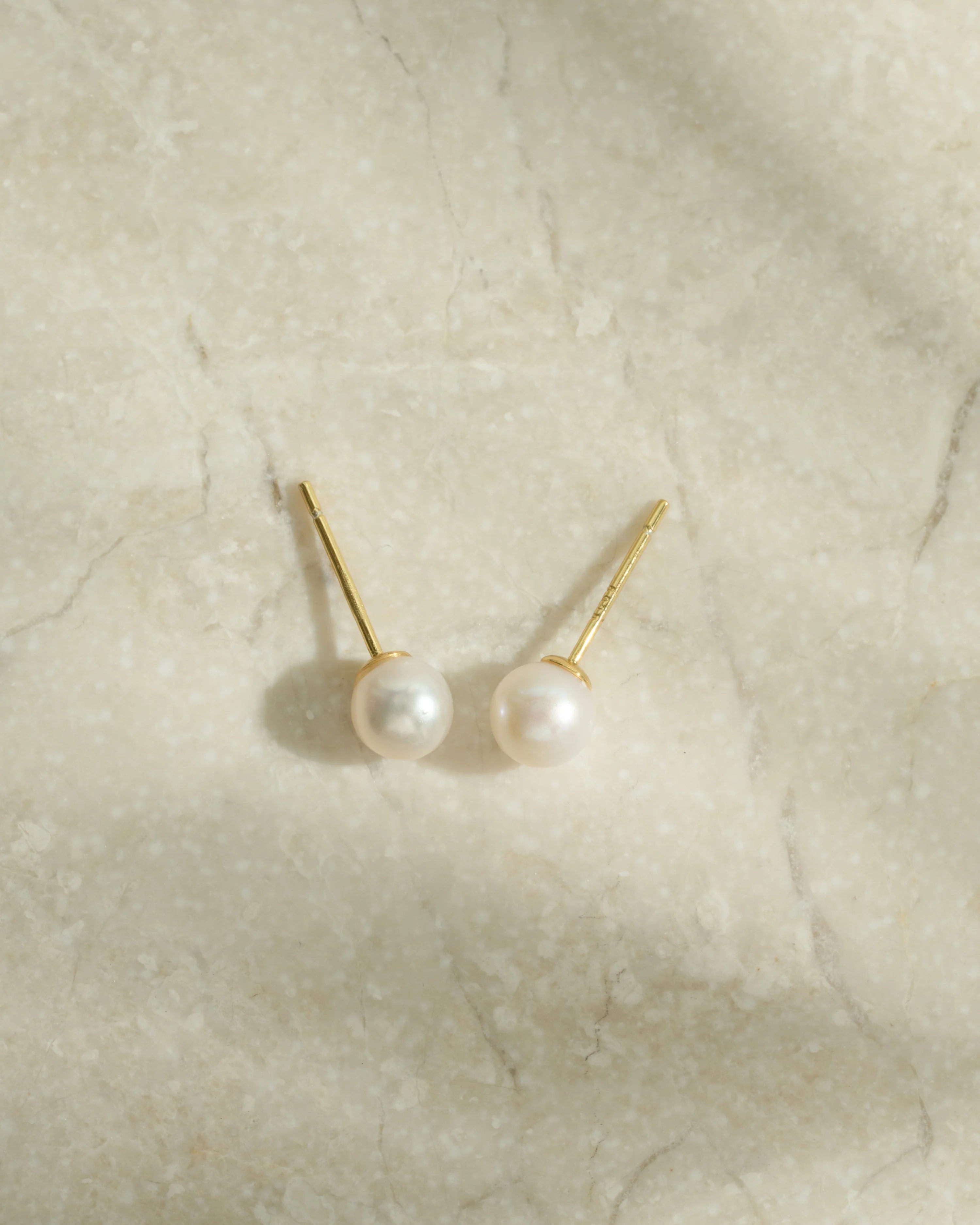 Freshwater Pearl Studs - Image 5