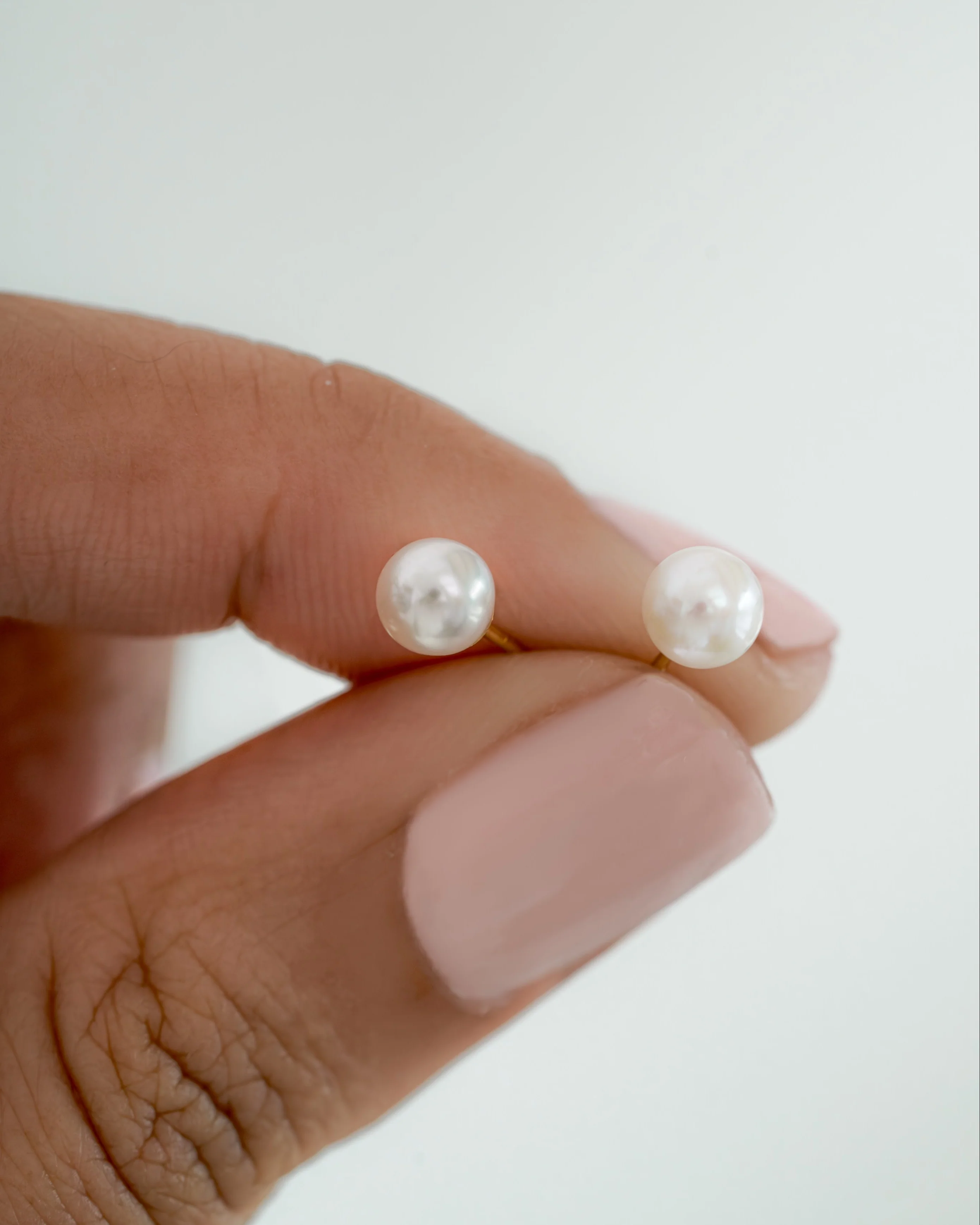 Freshwater Pearl Studs - Image 6