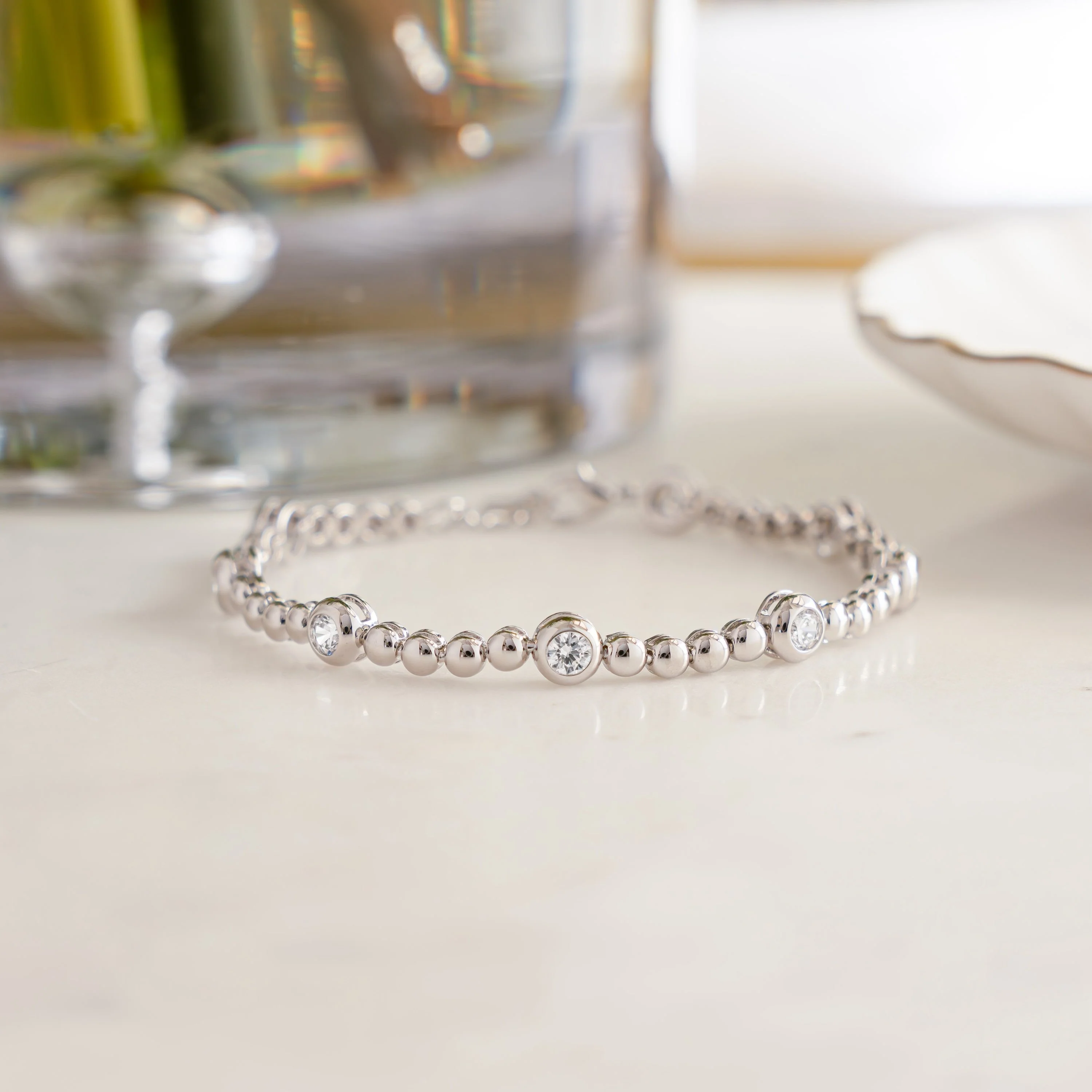 Gina Tennis Bracelet - Image 3