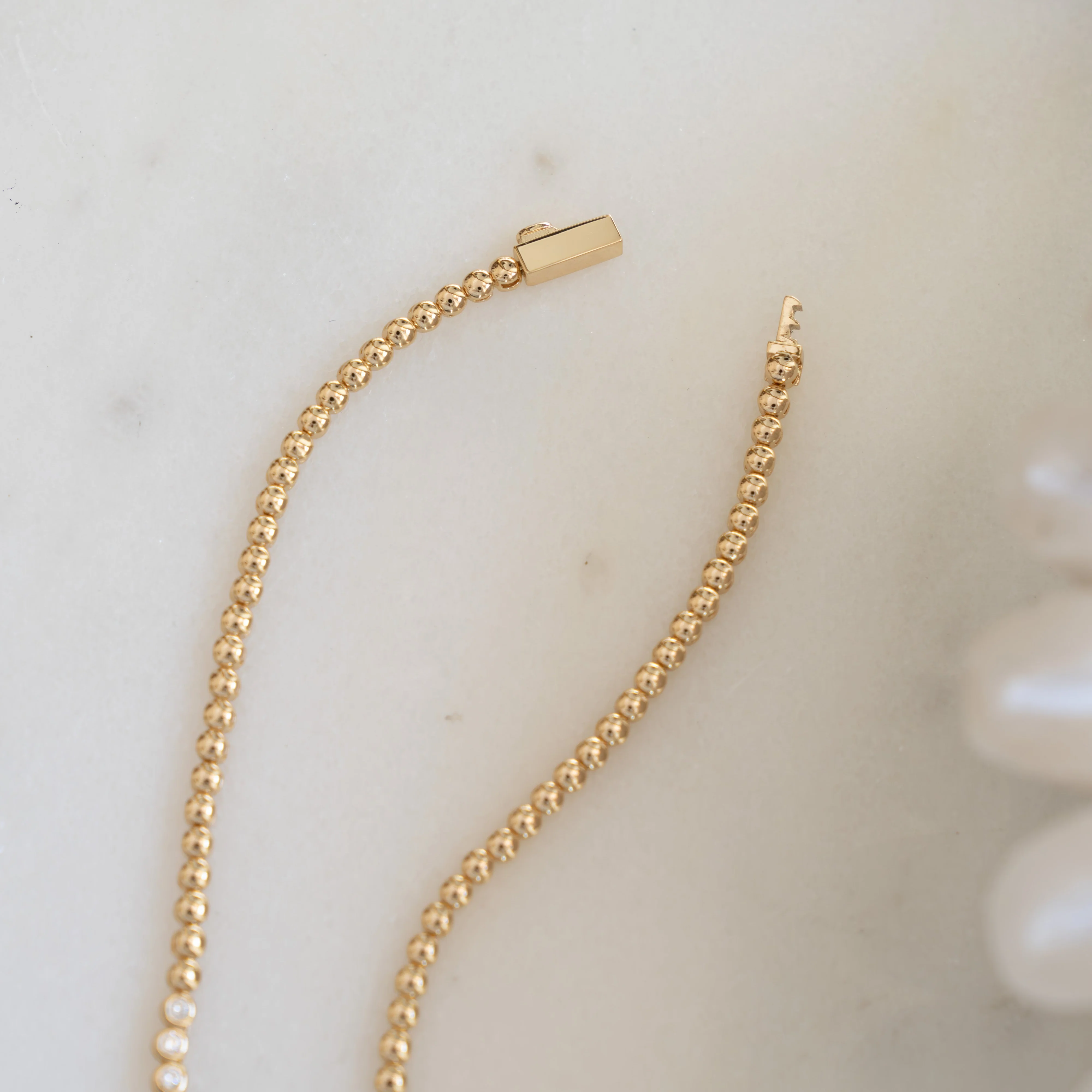 Gradient Bezel Tennis Necklace - Image 6