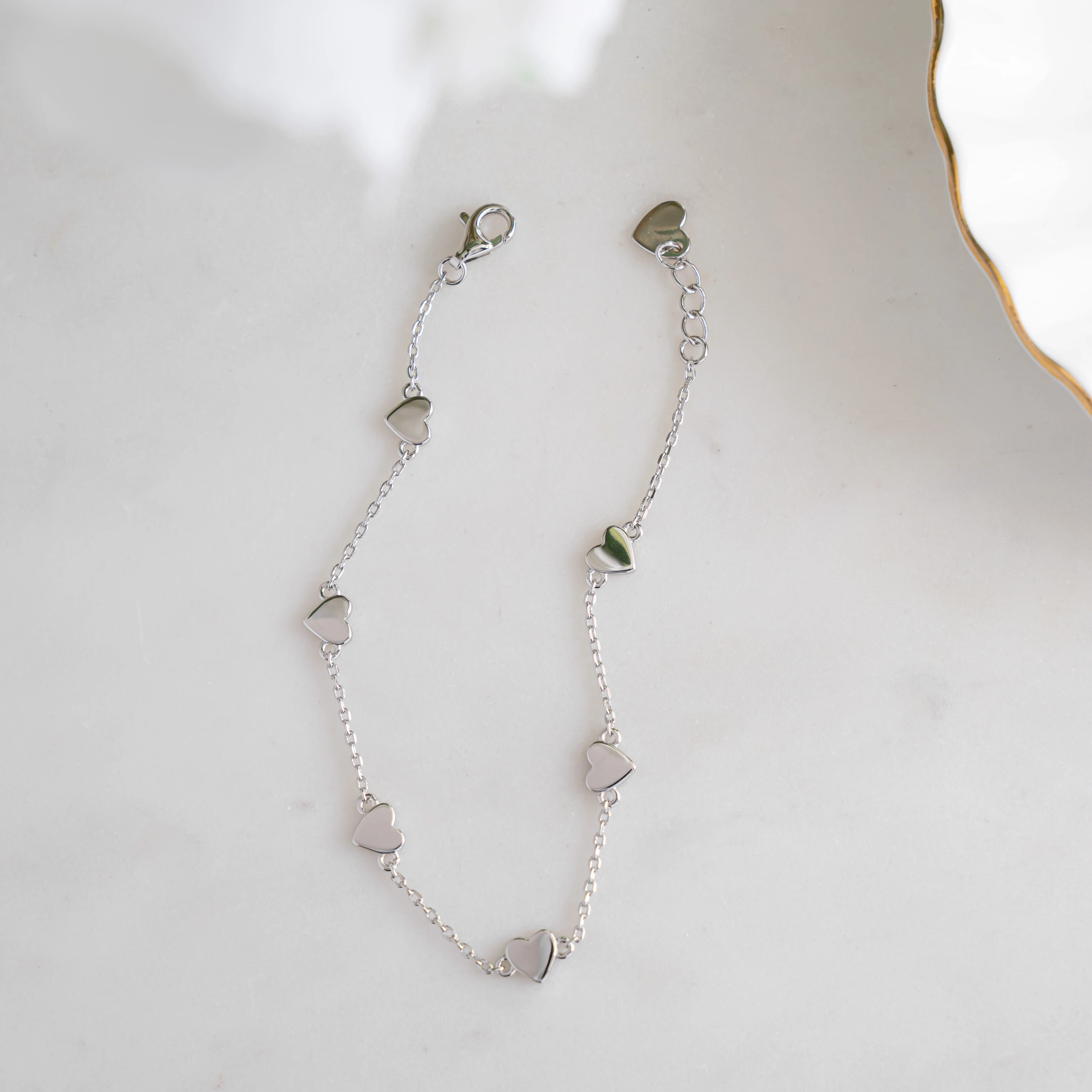 Heart Charm Bracelet - Image 3