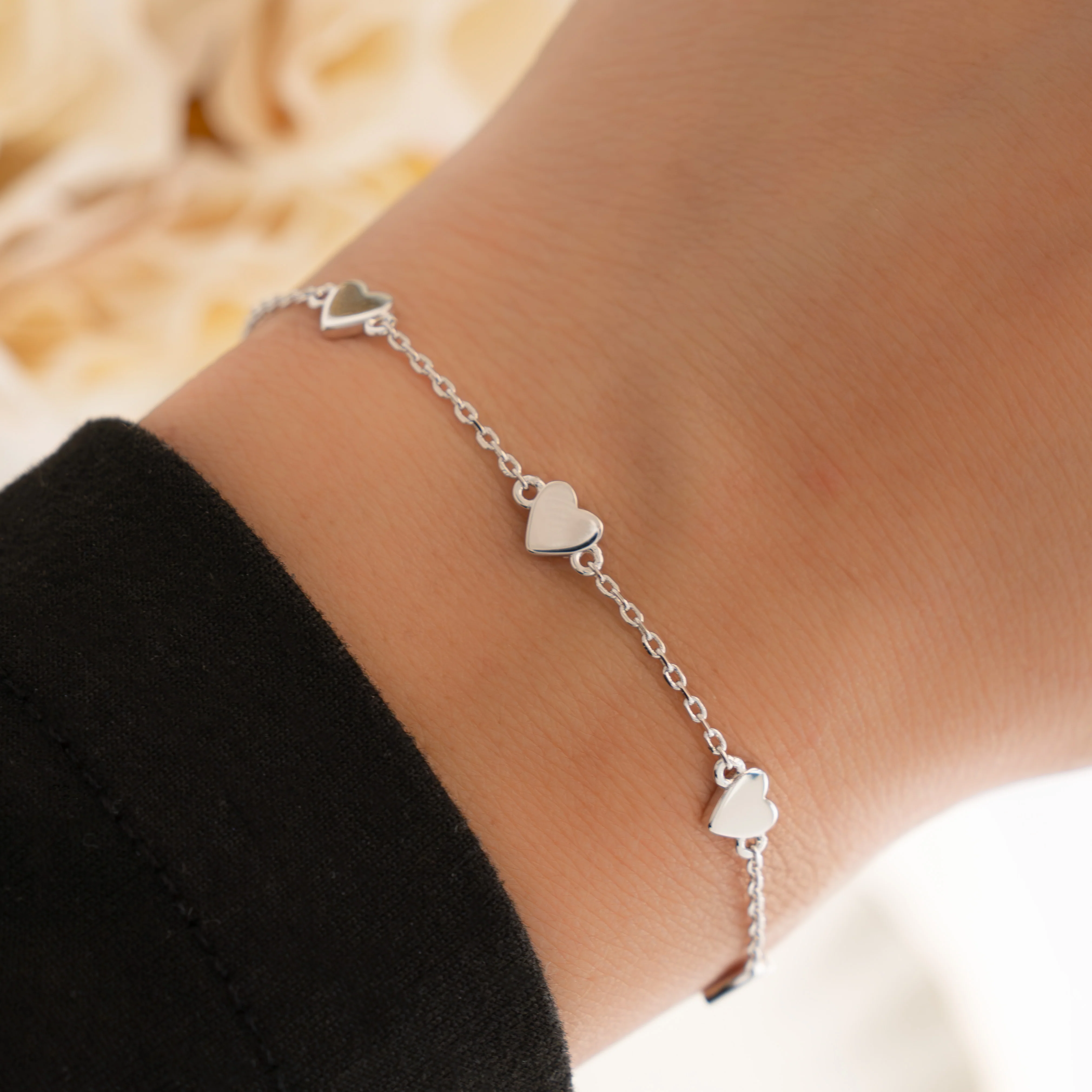 Heart Charm Bracelet - Image 4