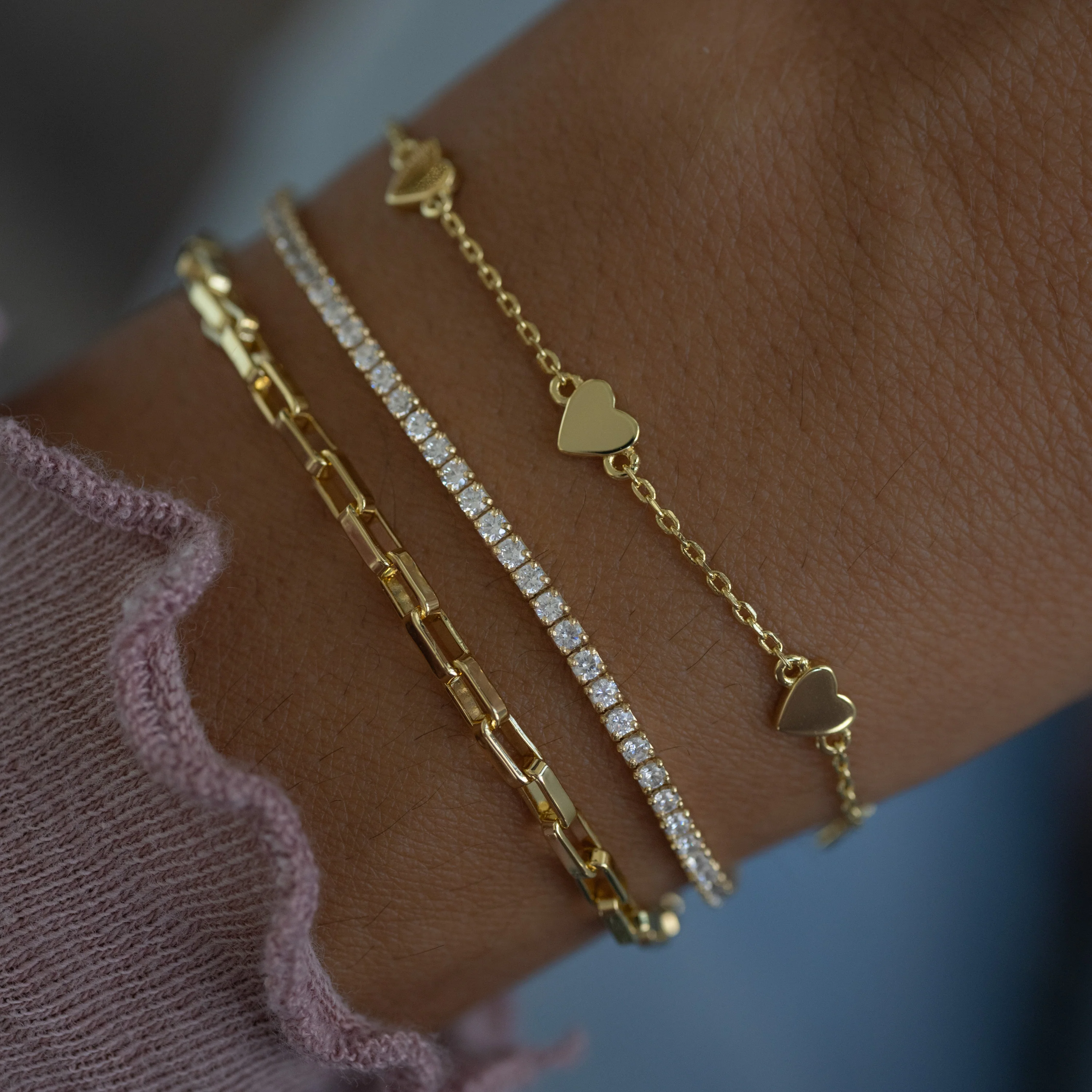 Heart Charm Bracelet - Image 7