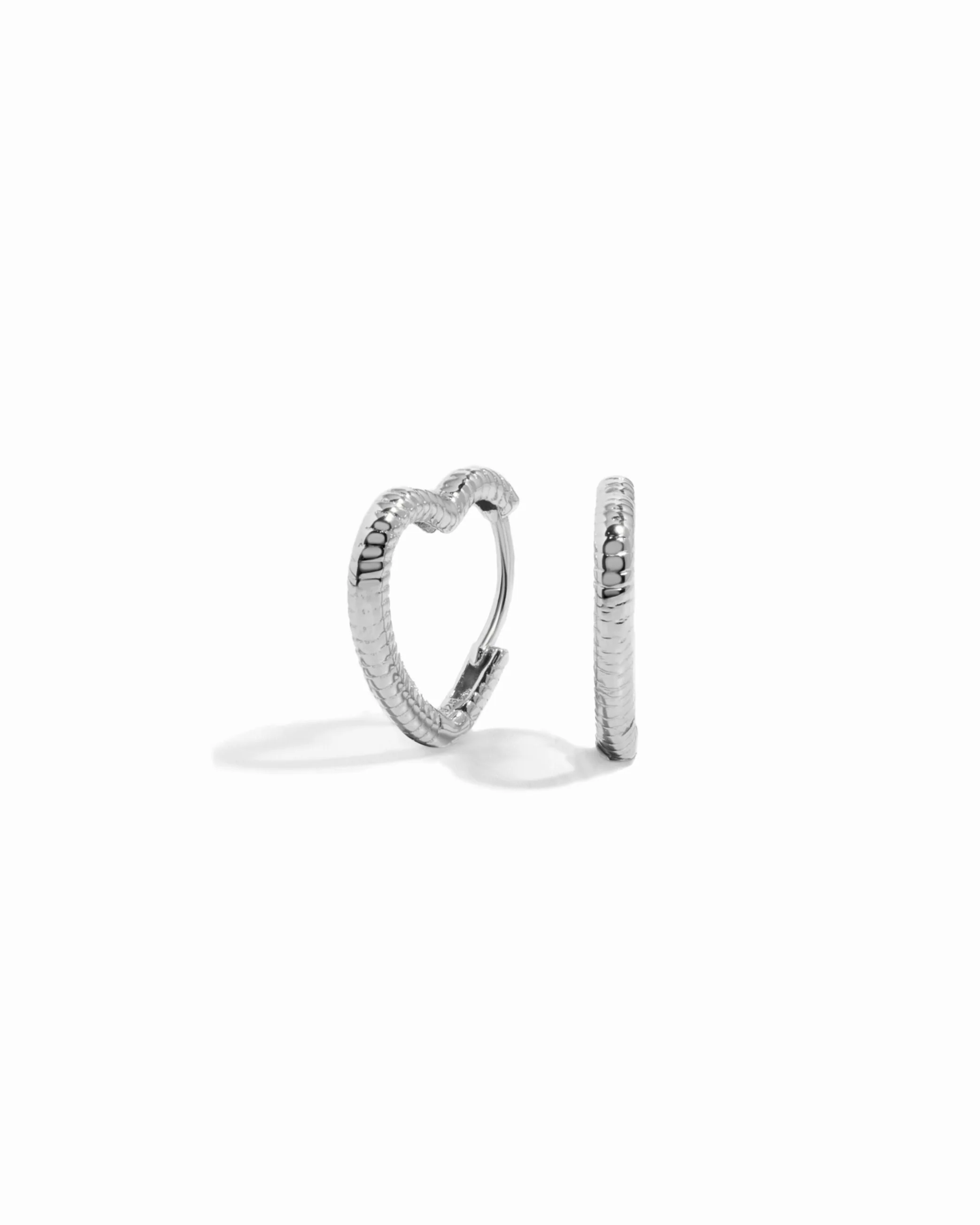 Heart Shaped Hoops - Image 8