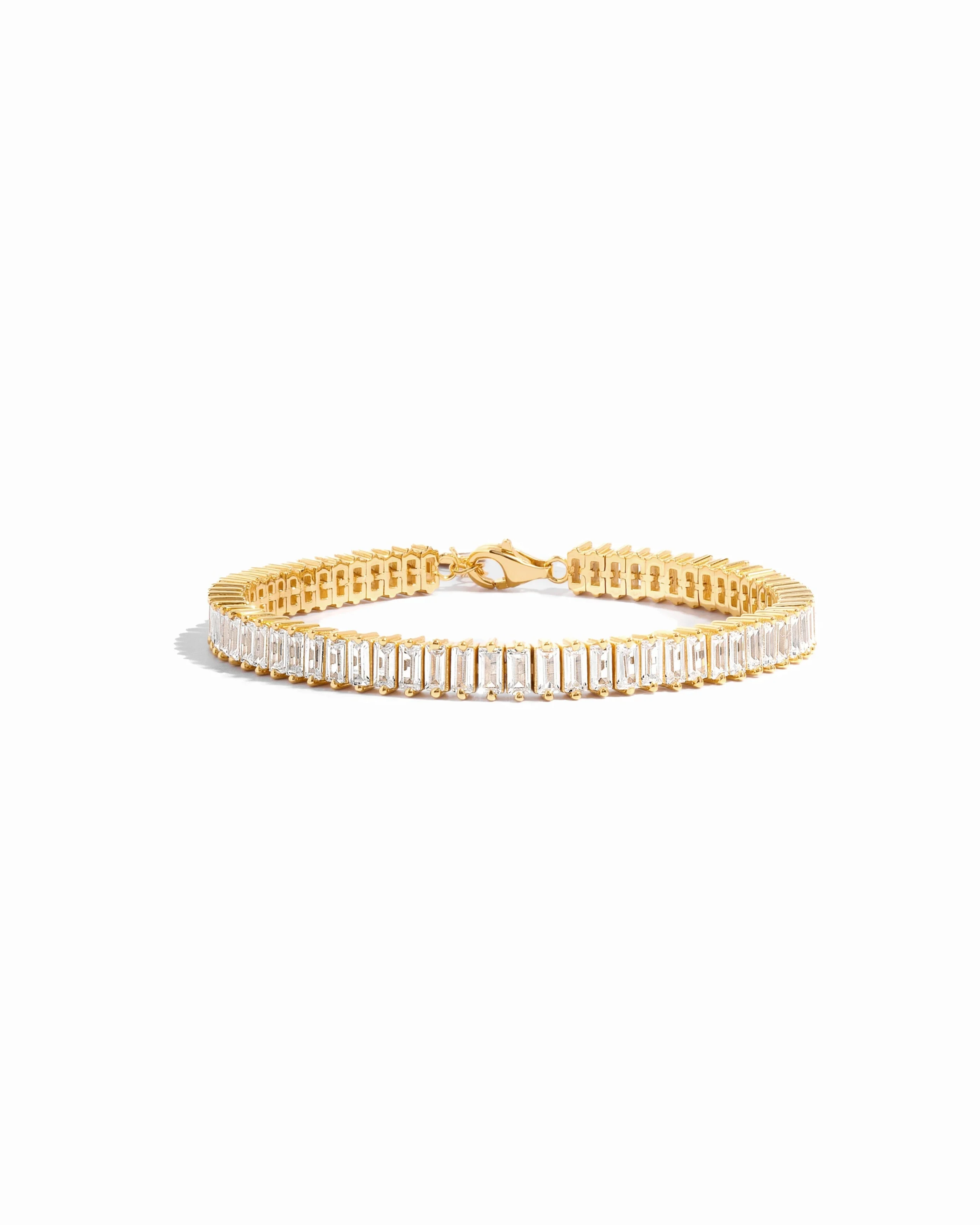 Julie Baguette Tennis Bracelet