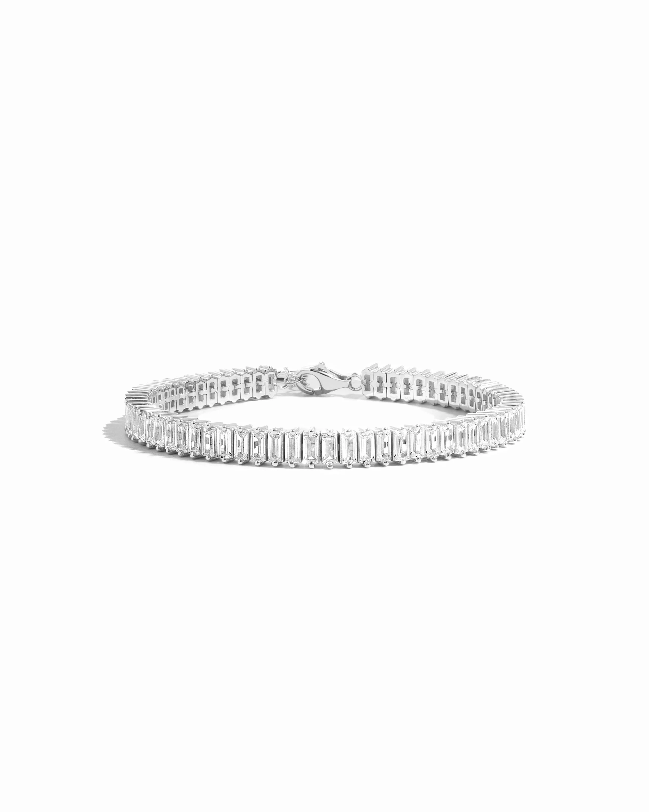 Julie Baguette Tennis Bracelet - Image 7