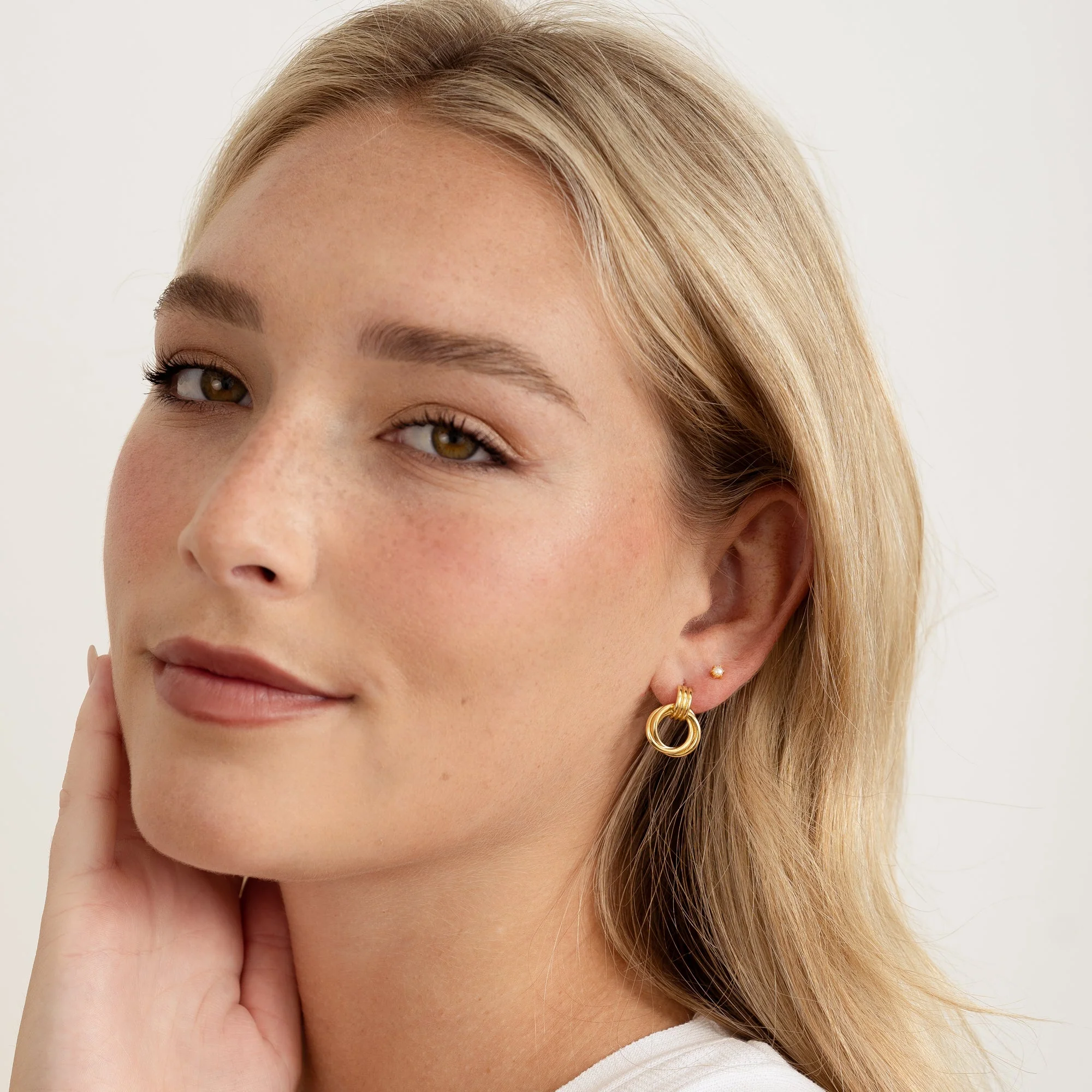 Knot Hoop Earrings - Image 6