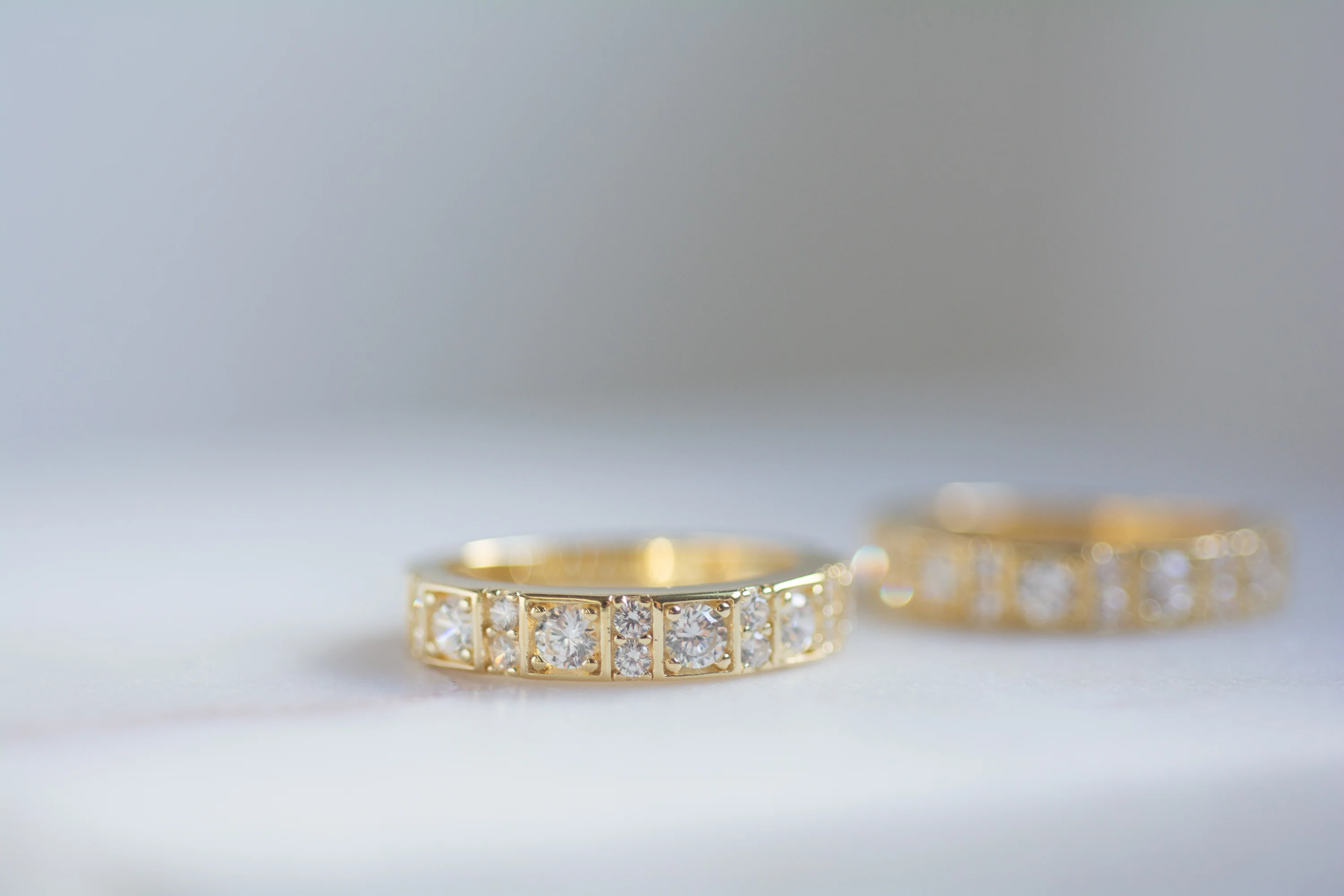 Large and Small CZ Ring - Image 2