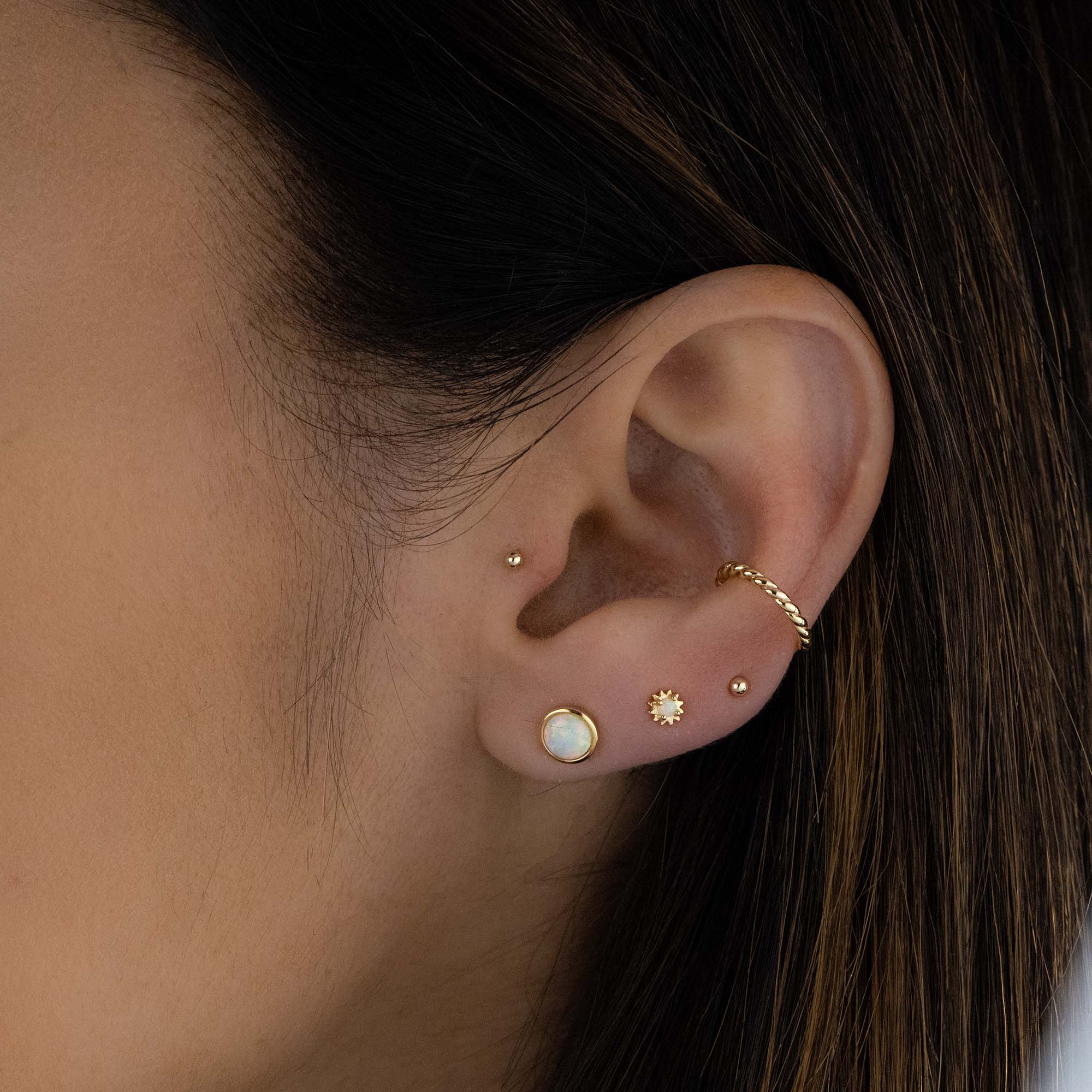 Large Opal Studs - Image 2