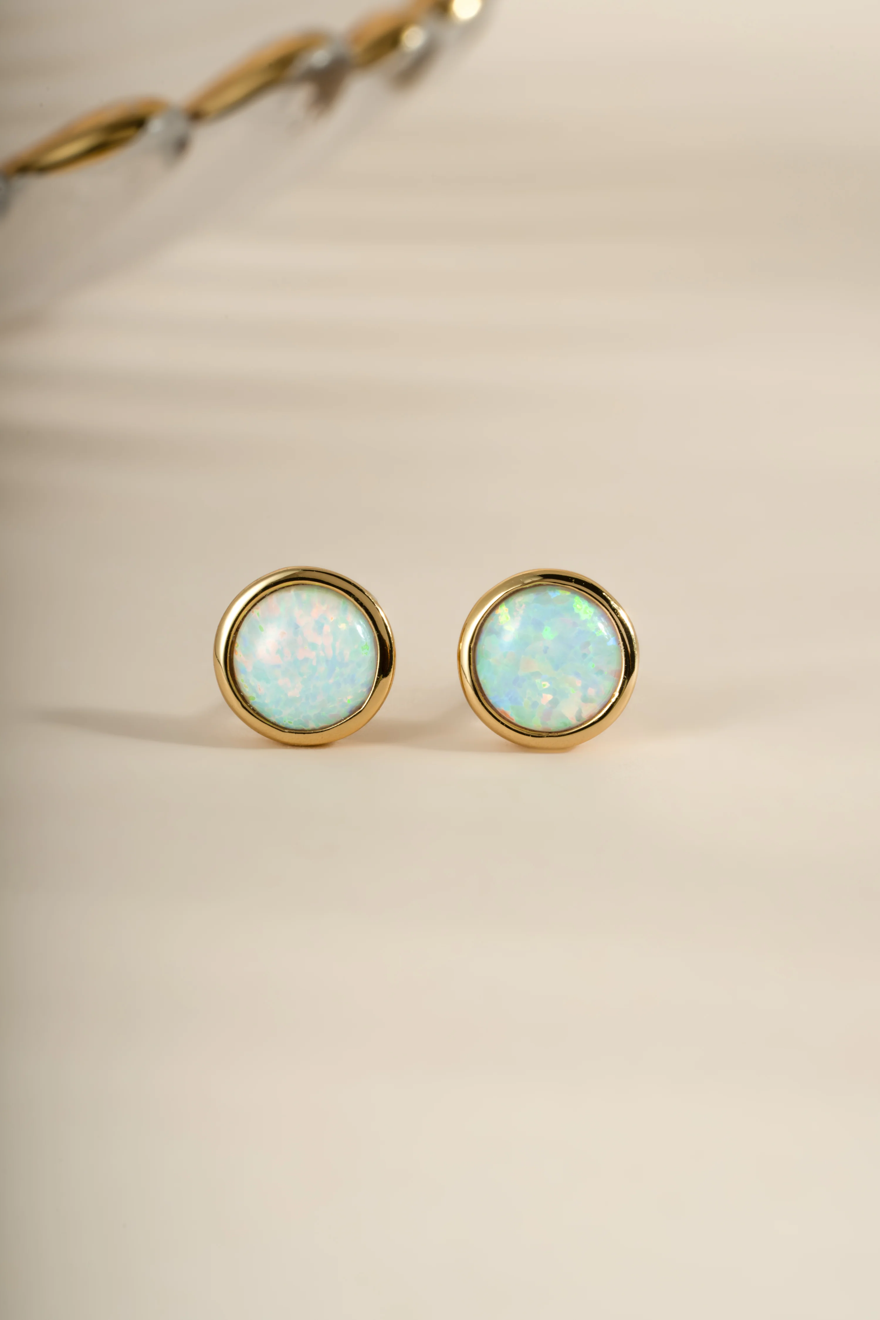 Large Opal Studs - Image 3