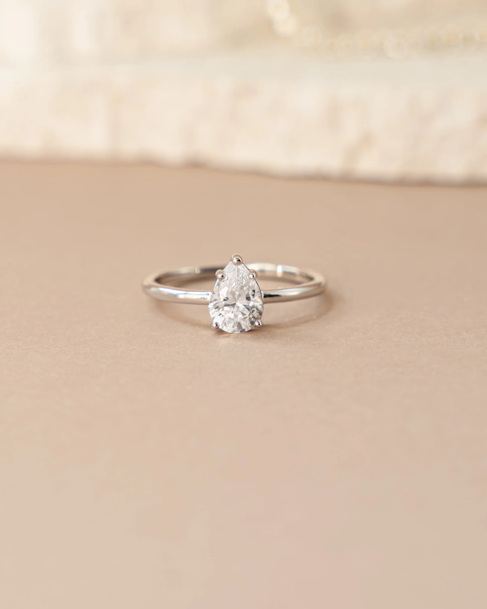 Large Pear Statement Ring - Image 5