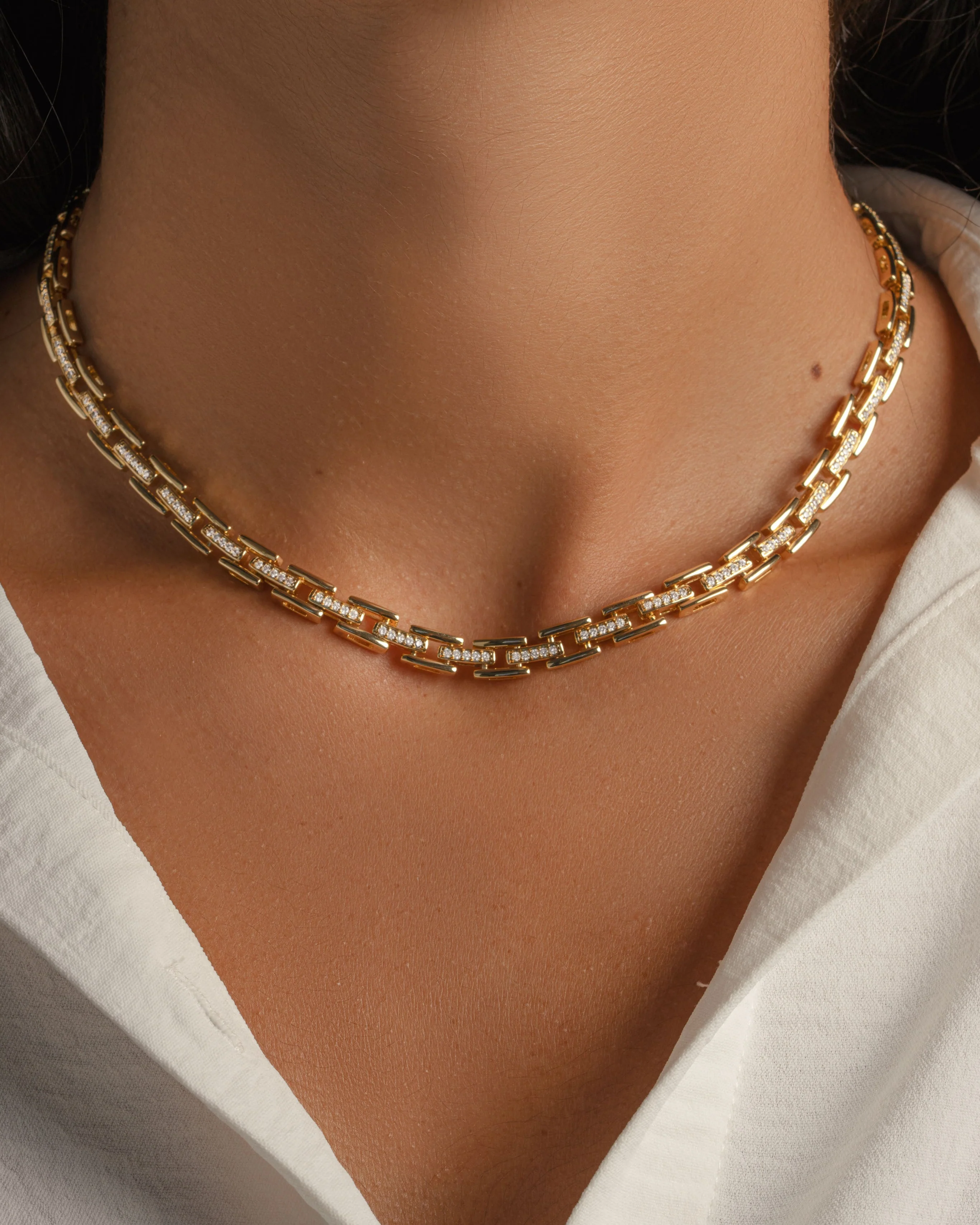Link Collar Necklace - Image 2