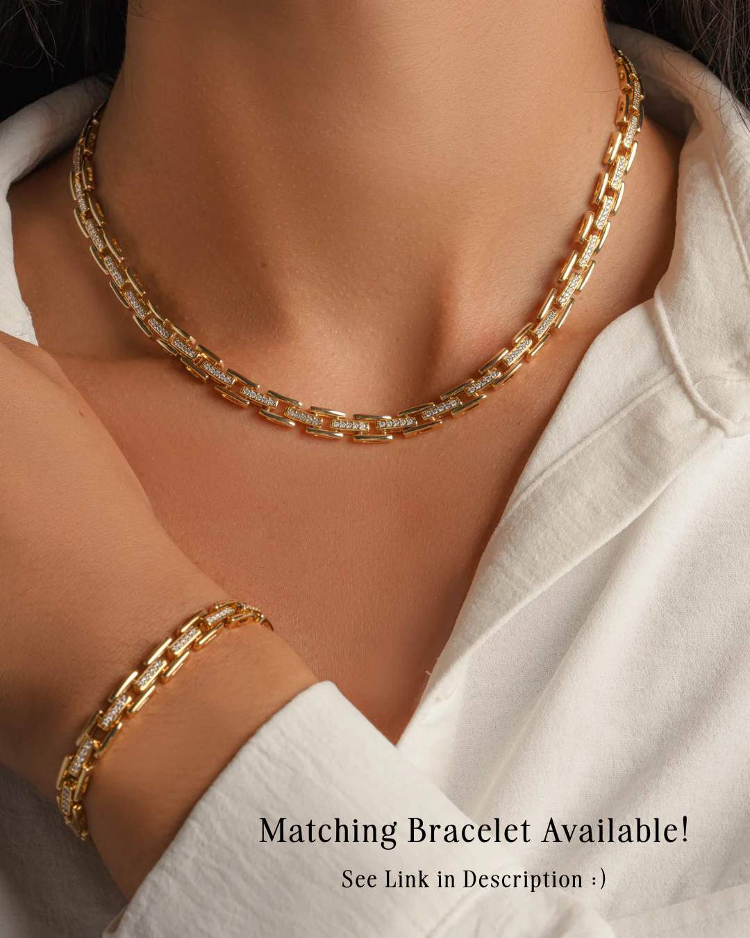 Link Collar Necklace - Image 6
