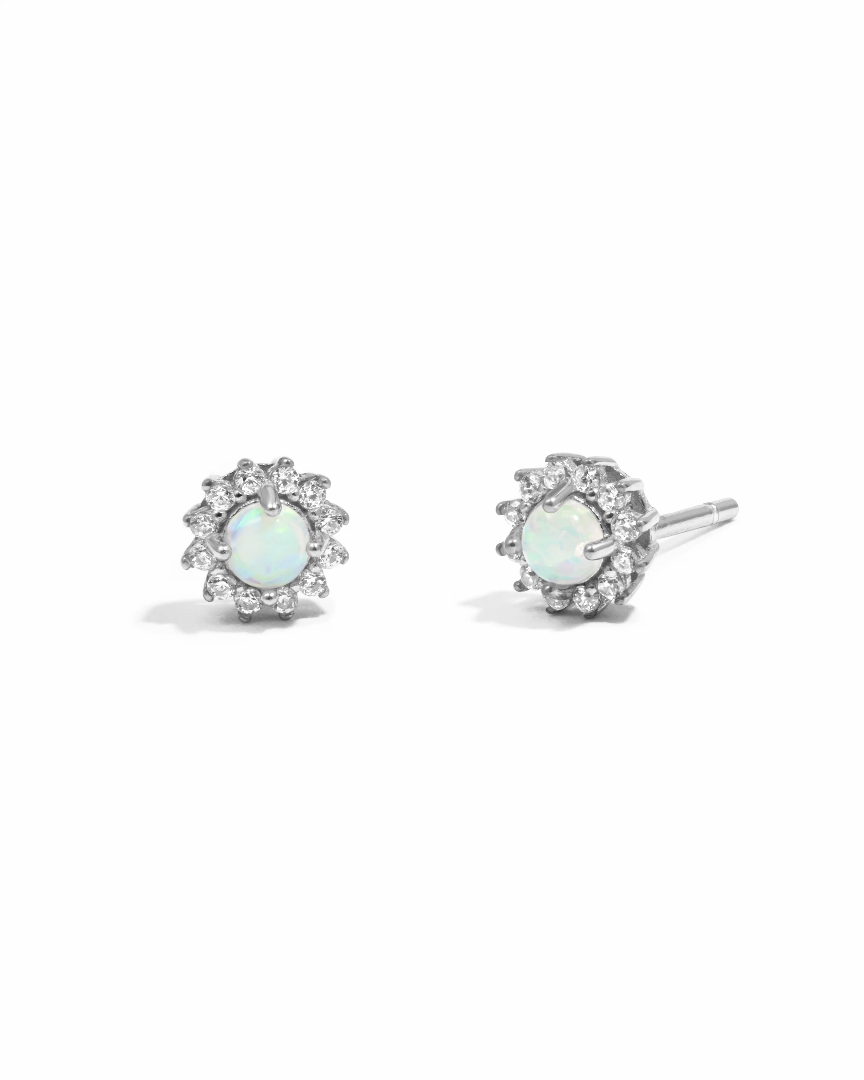 Lora Opal Stud Earrings - Image 9