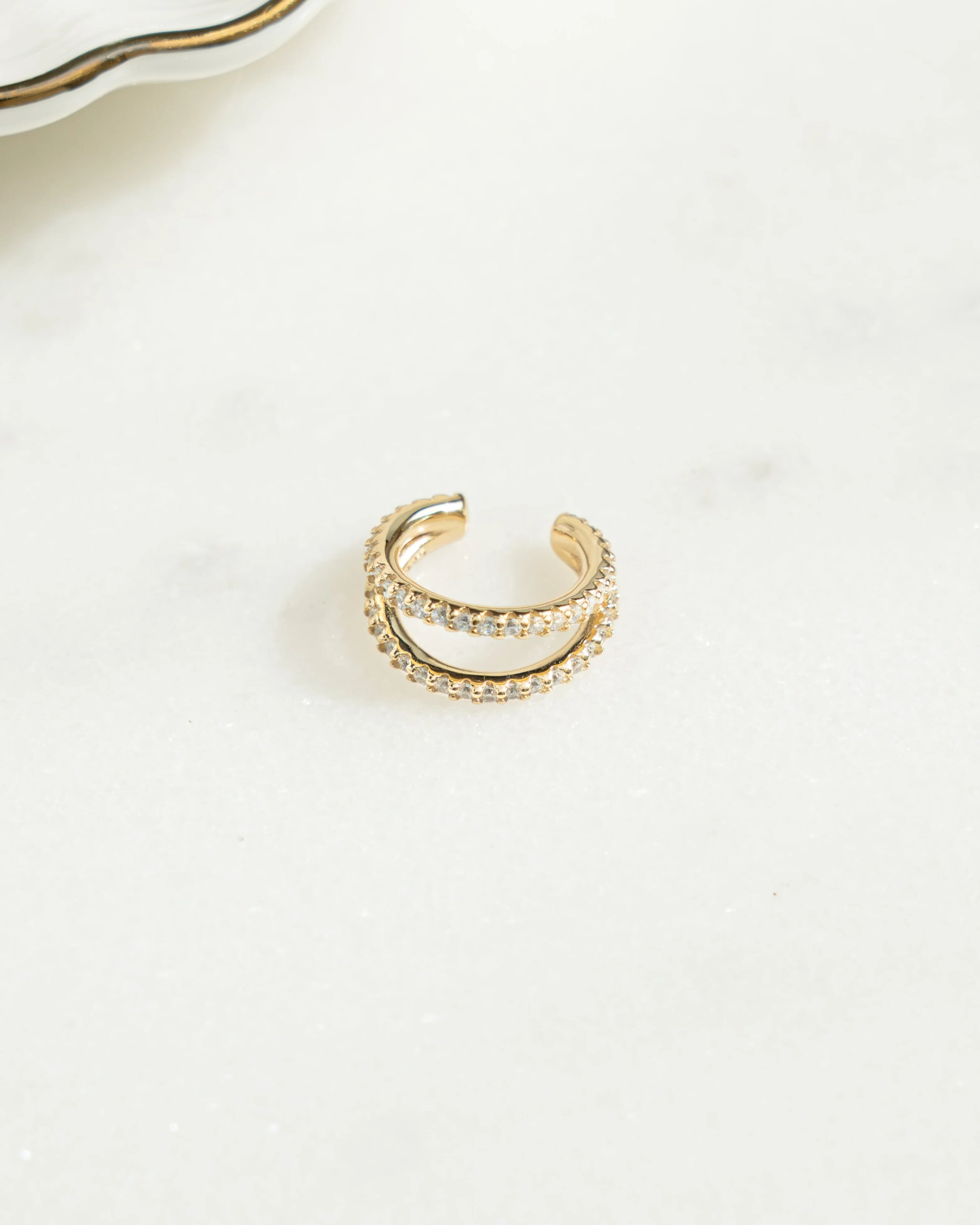 Marcella Double Row Ear Cuff - Image 6