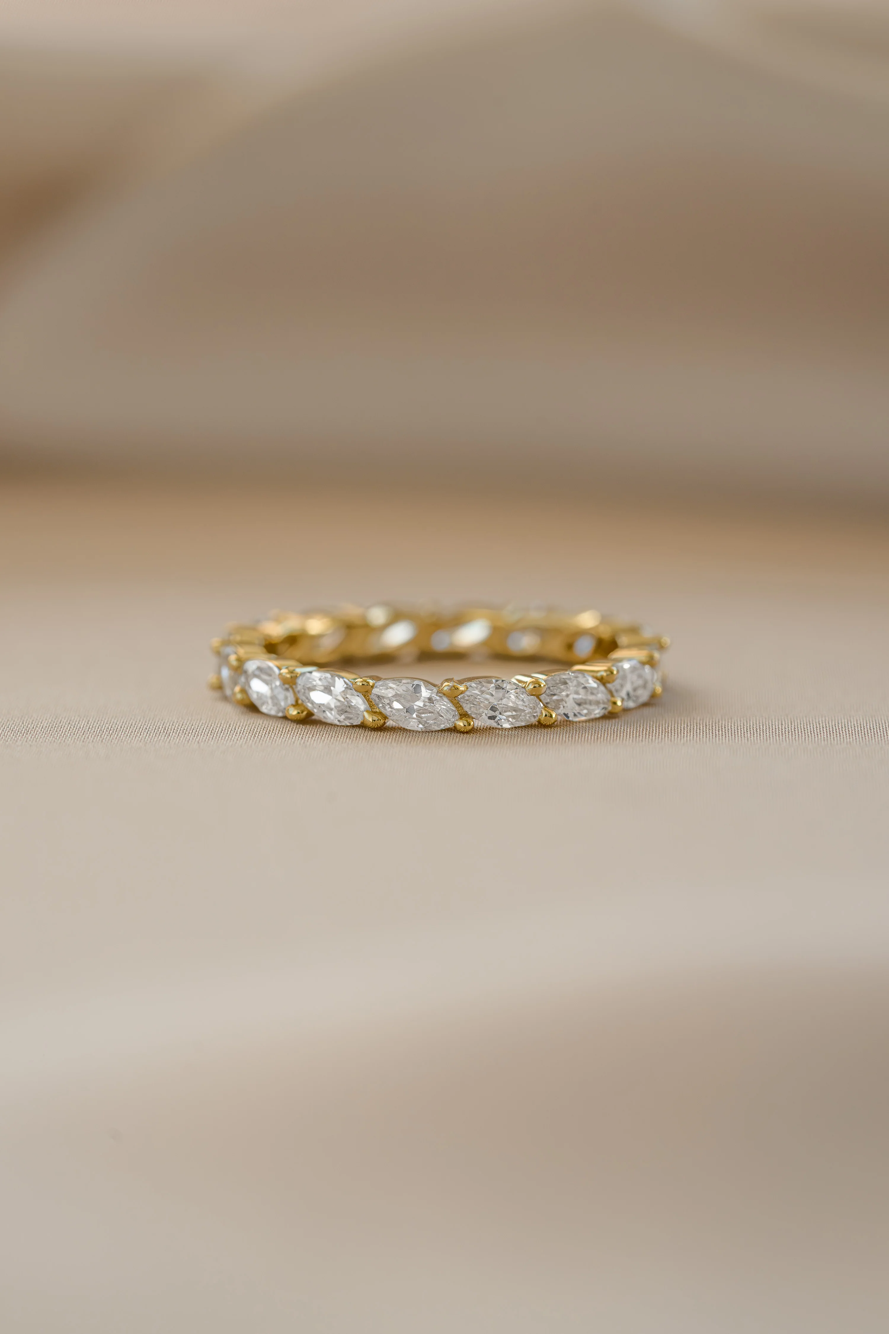 Marquise Eternity Ring - Image 6