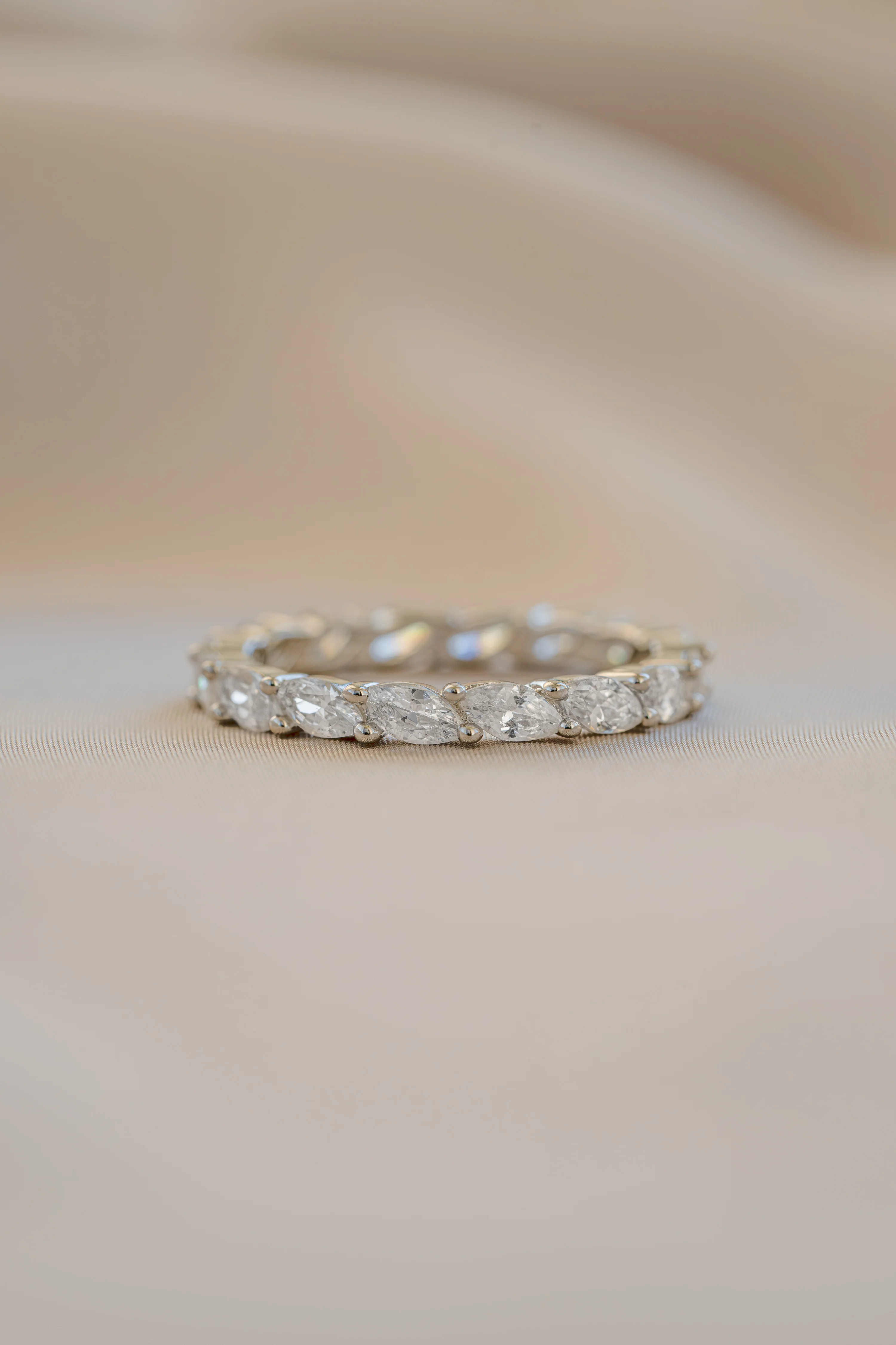 Marquise Eternity Ring - Image 8