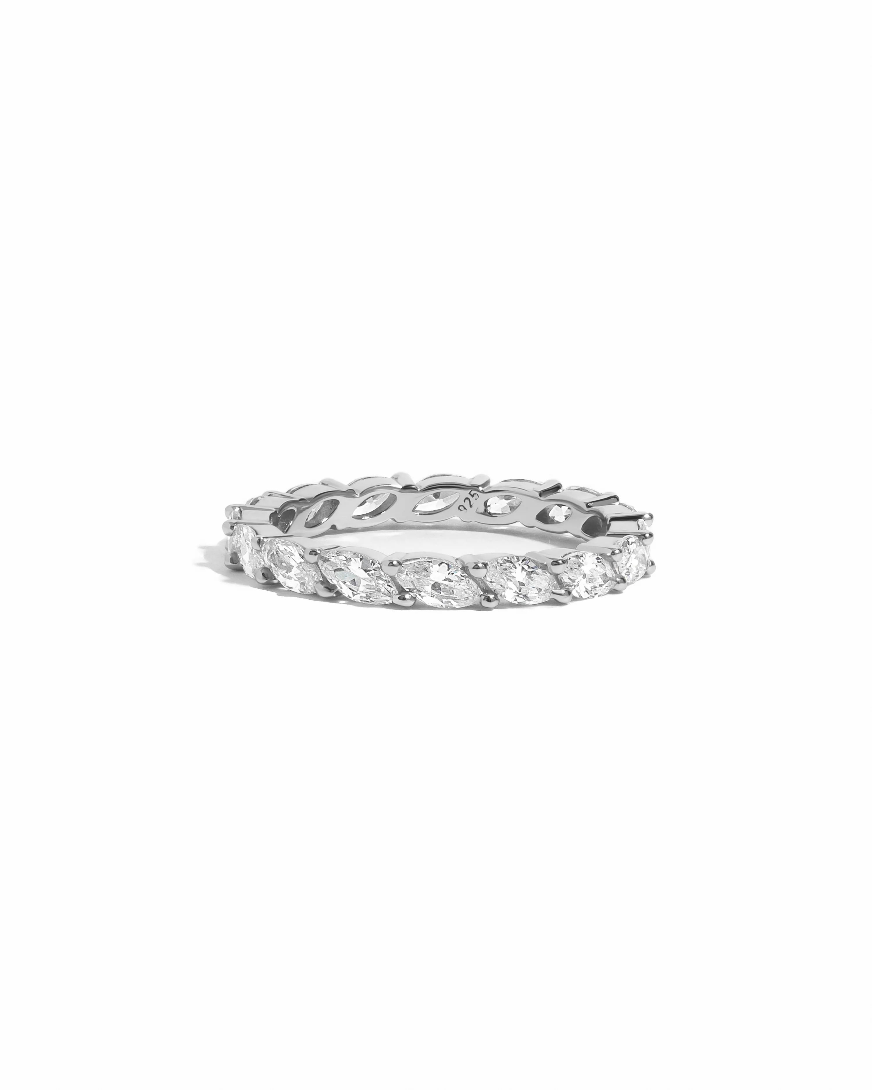 Marquise Eternity Ring - Image 9