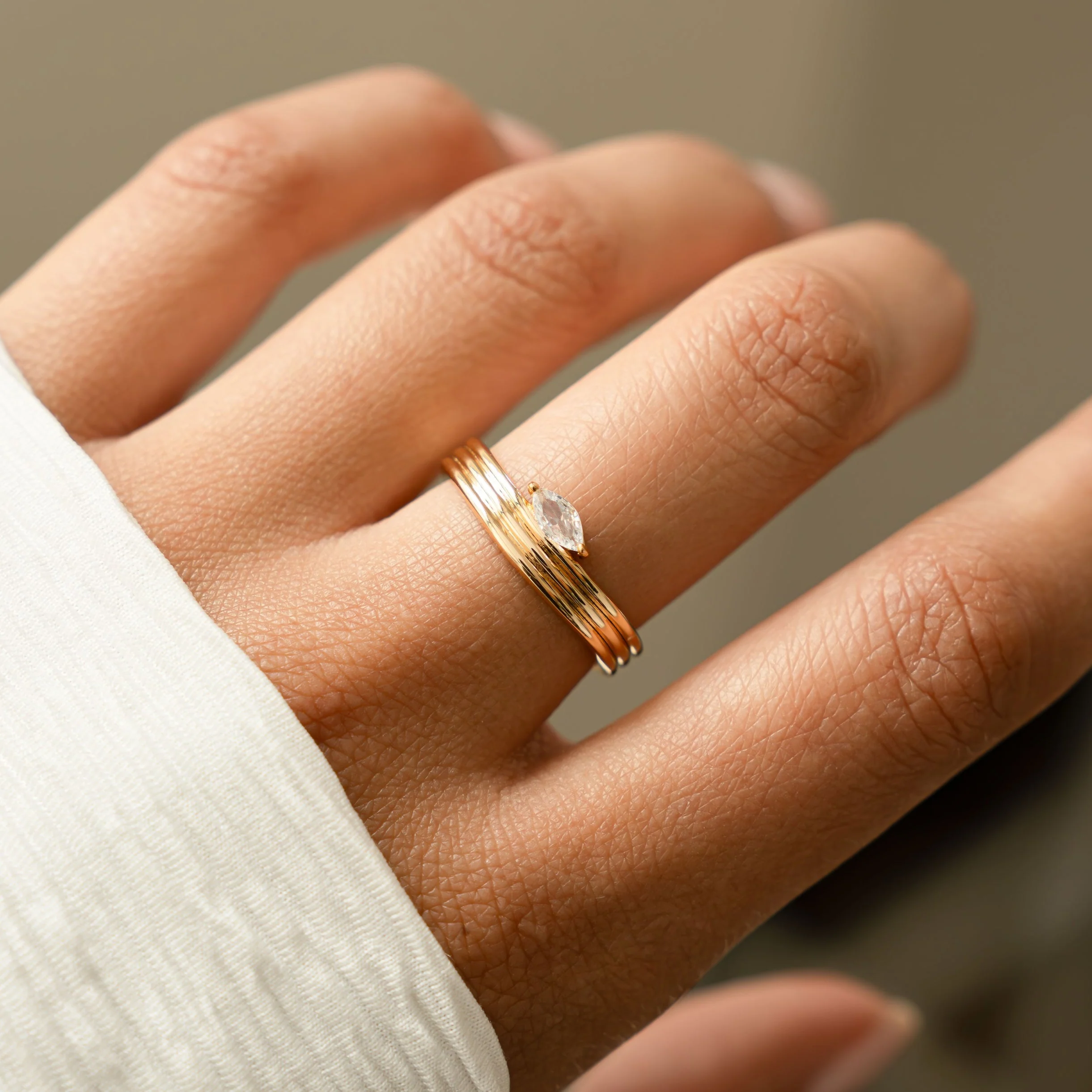 Marquise Stone Band - Image 2