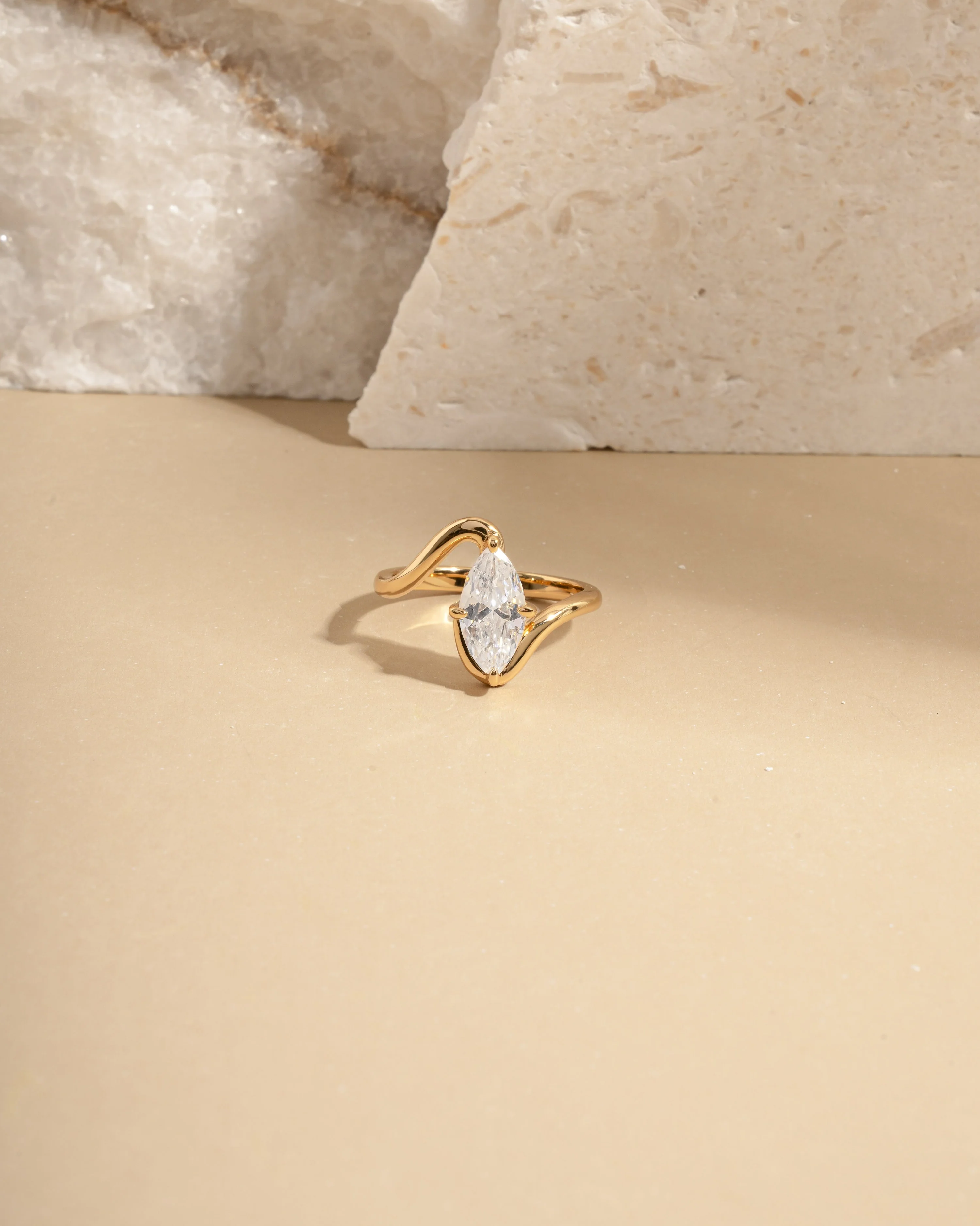 Marquise Swirl Ring - Image 5