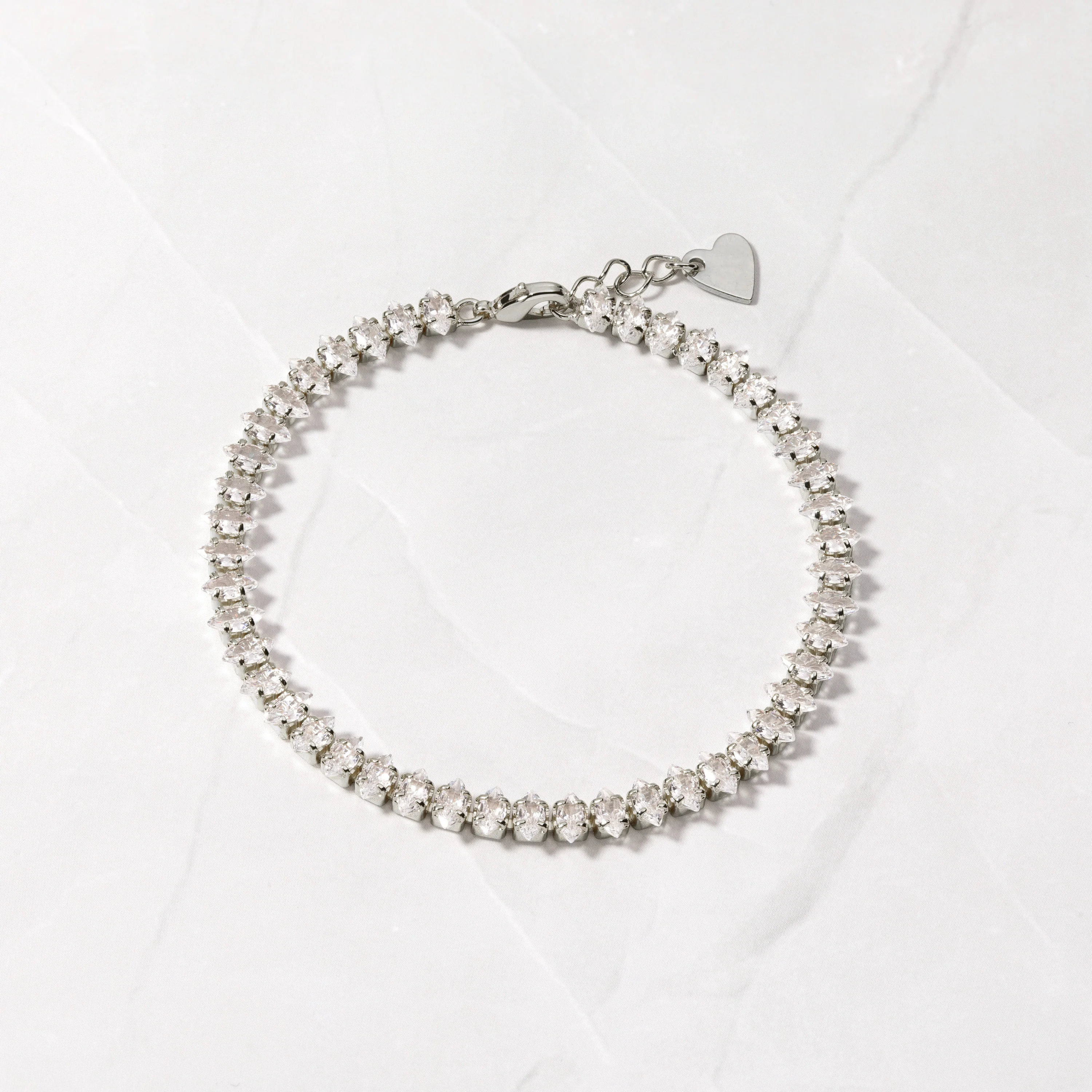 Marquise Tennis Anklet - Image 7
