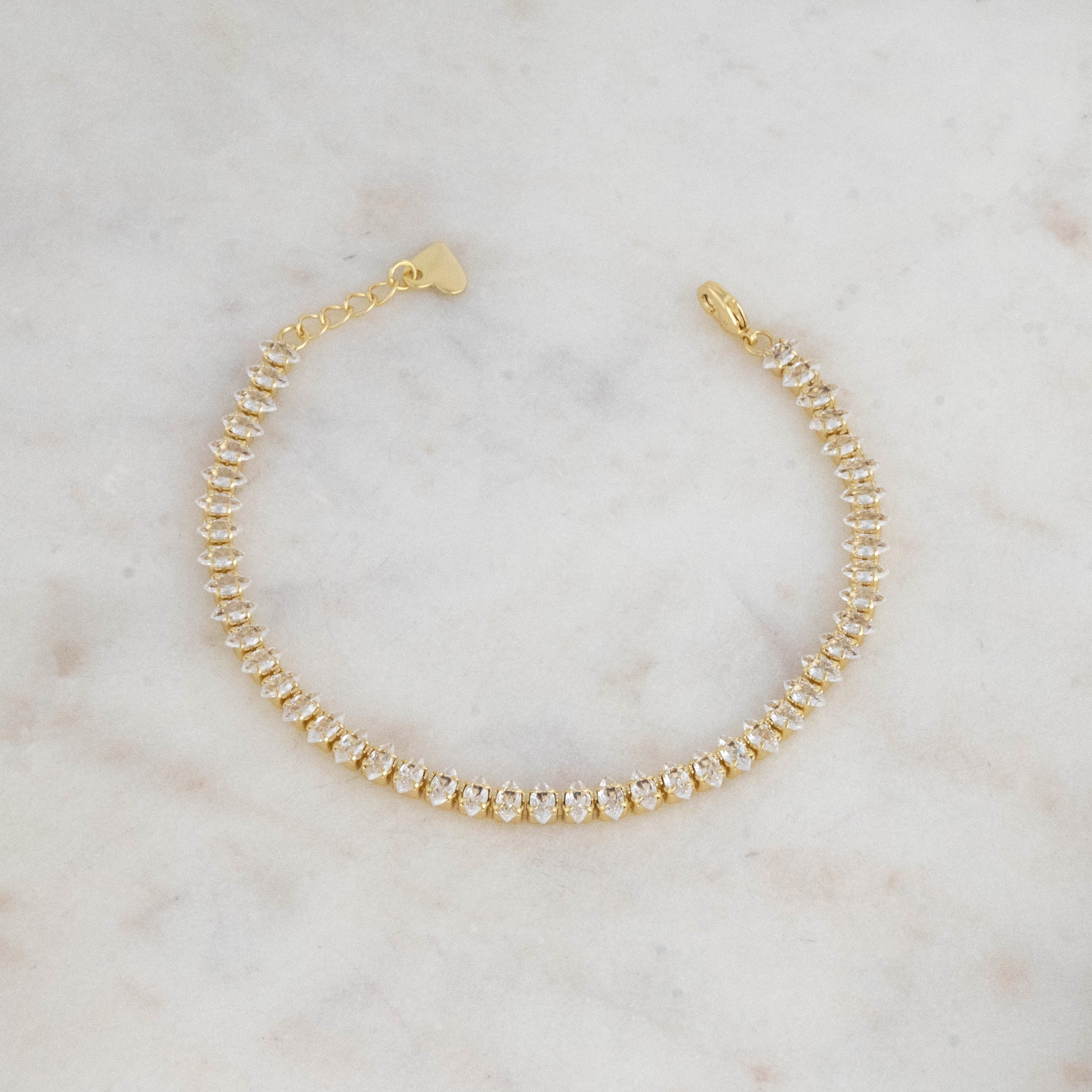 Marquise Tennis Anklet - Image 8