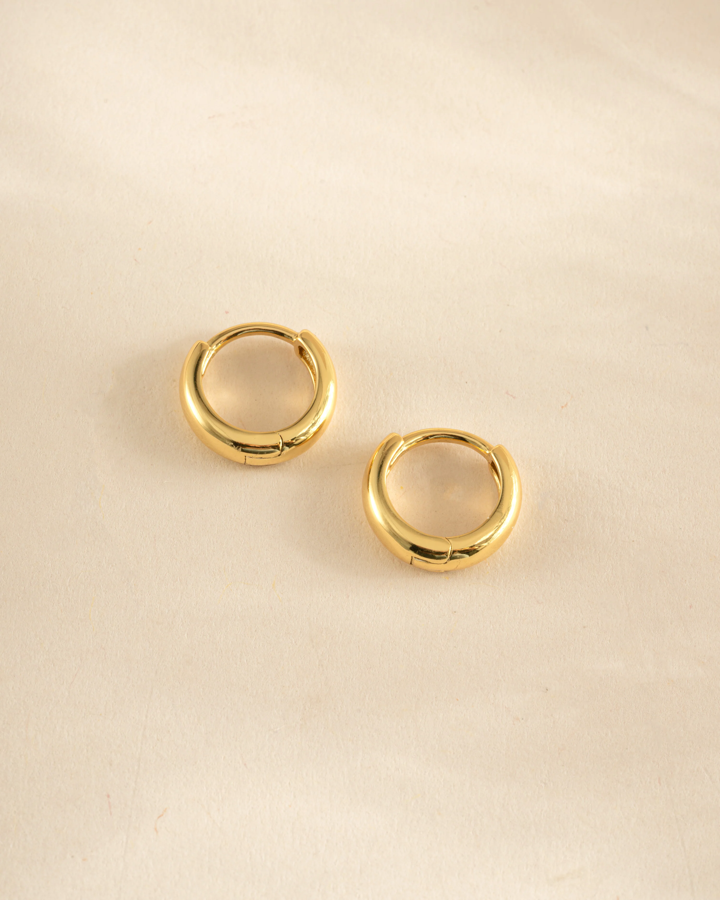 Minimalist Huggie Hoops - Image 6