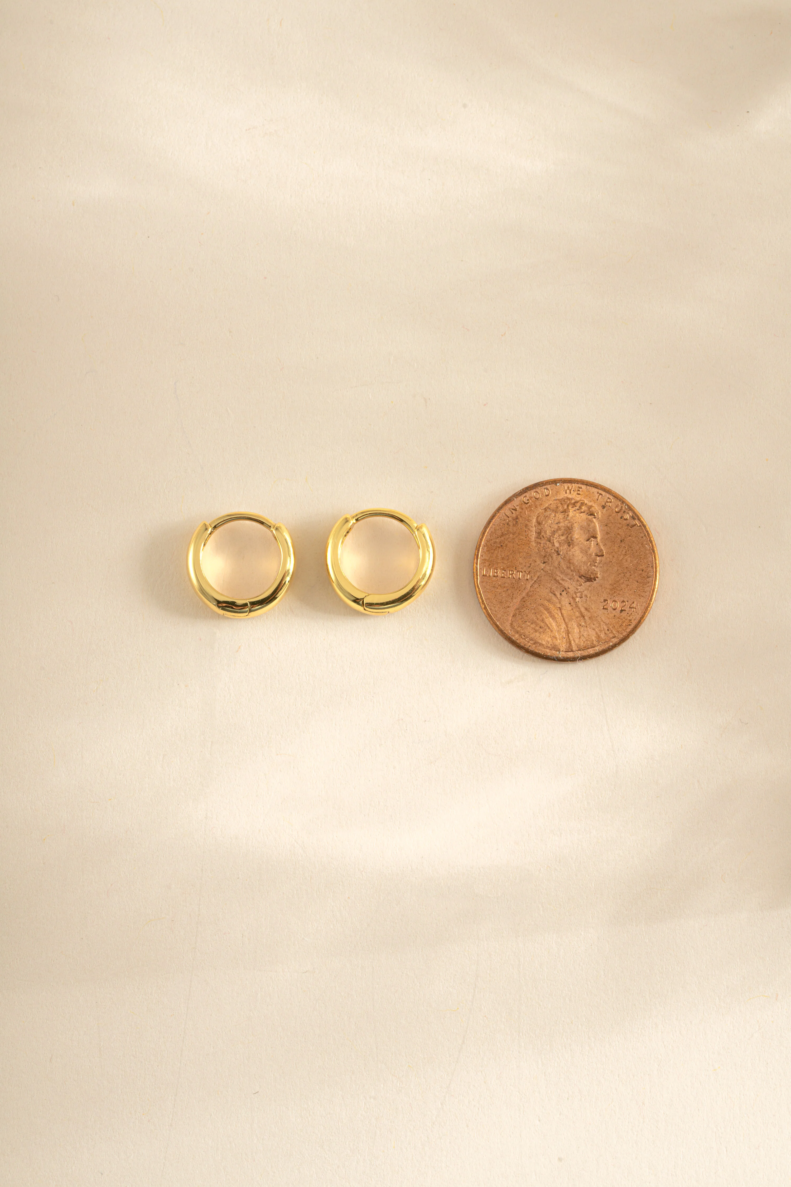 Minimalist Huggie Hoops - Image 8