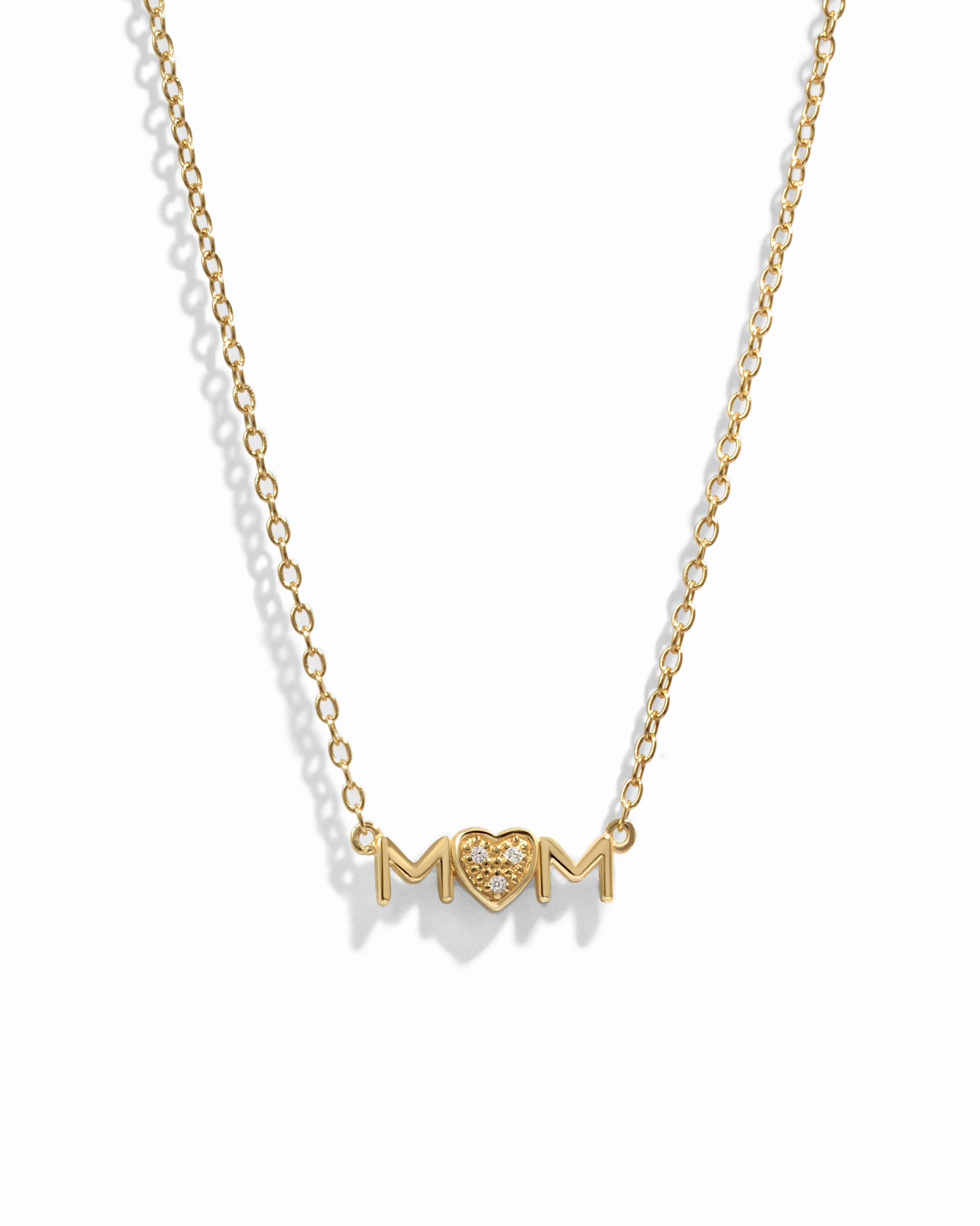 Mom Heart Necklace