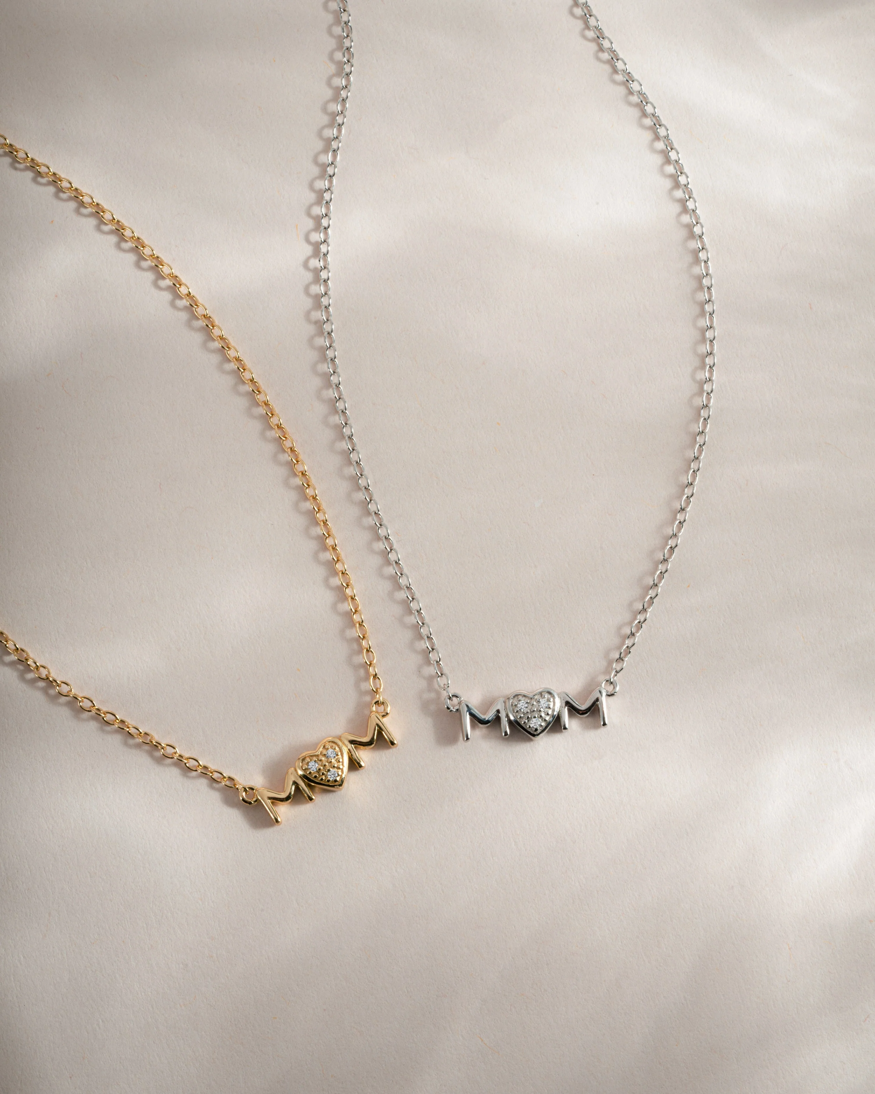 Mom Heart Necklace - Image 3
