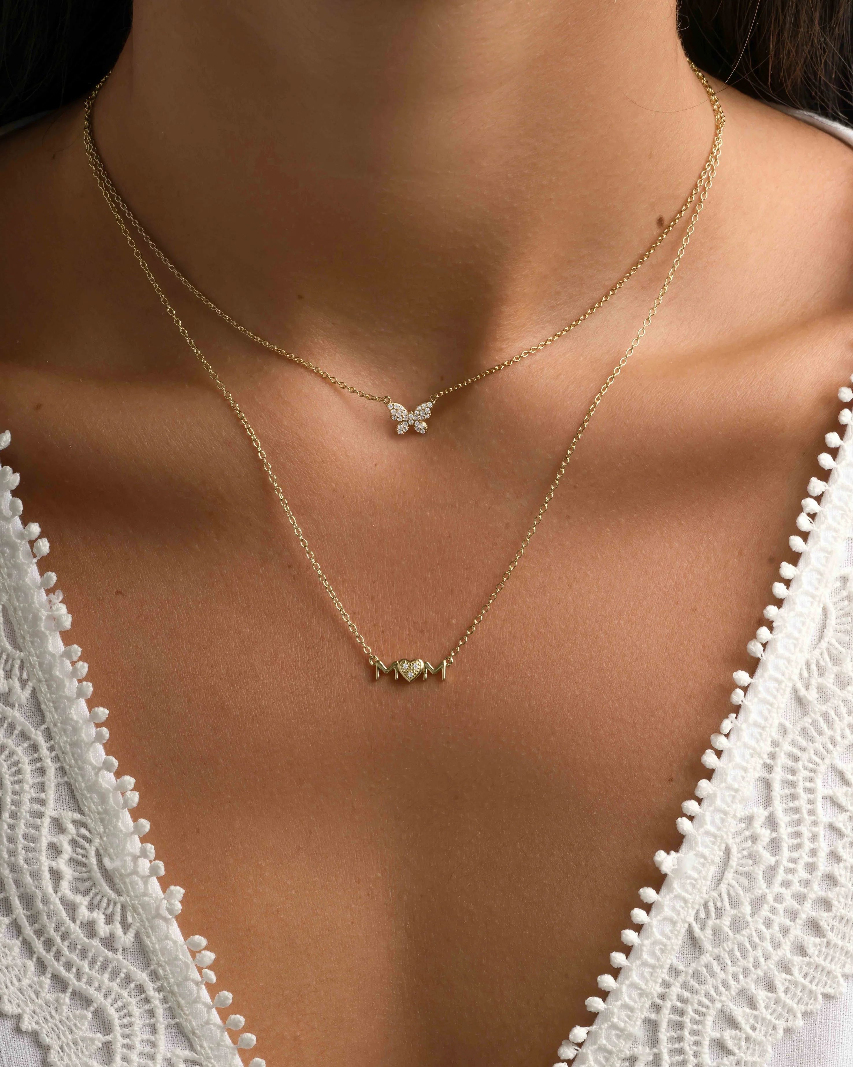 Mom Heart Necklace - Image 6