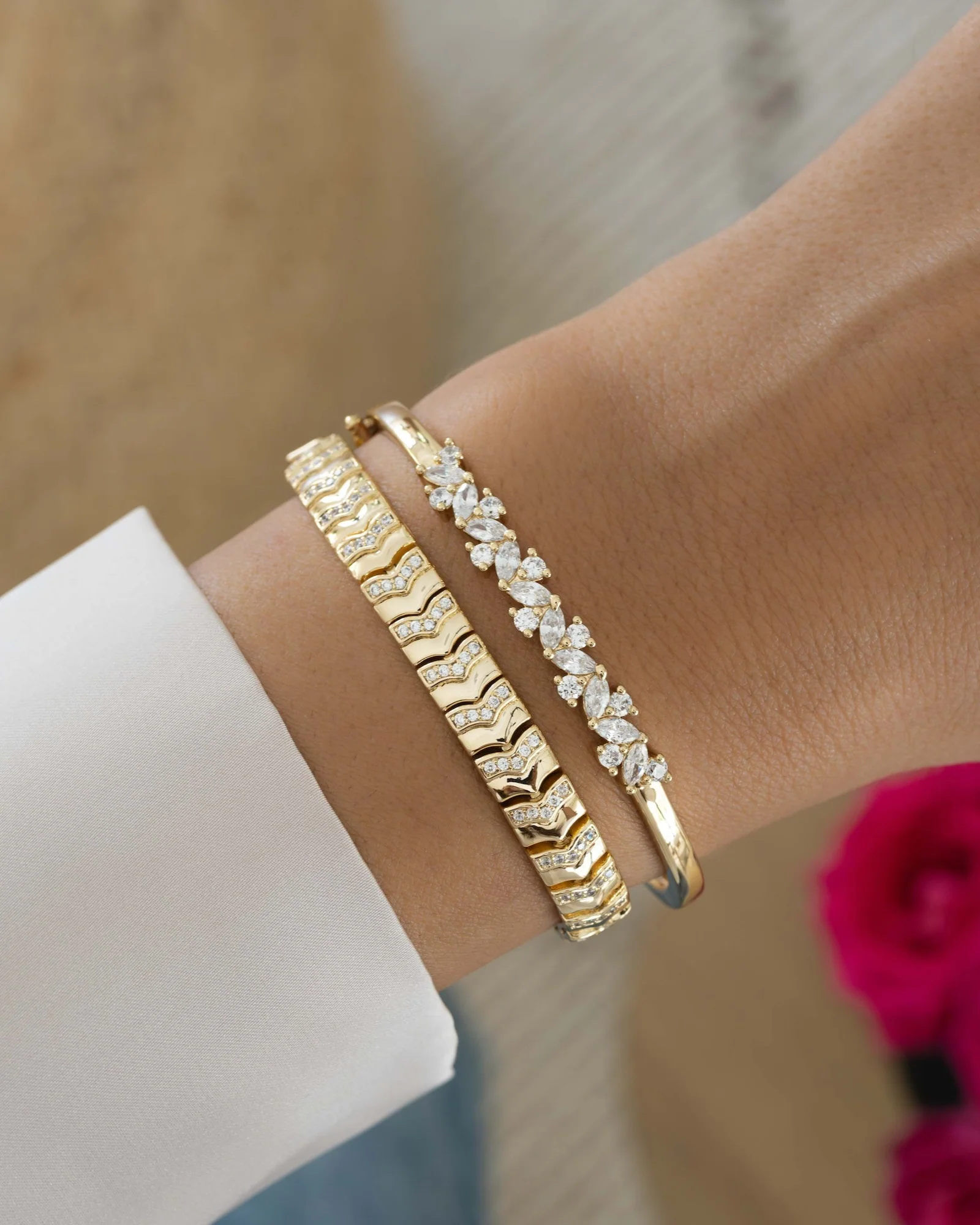 Multi-Stone Bangle - Image 6
