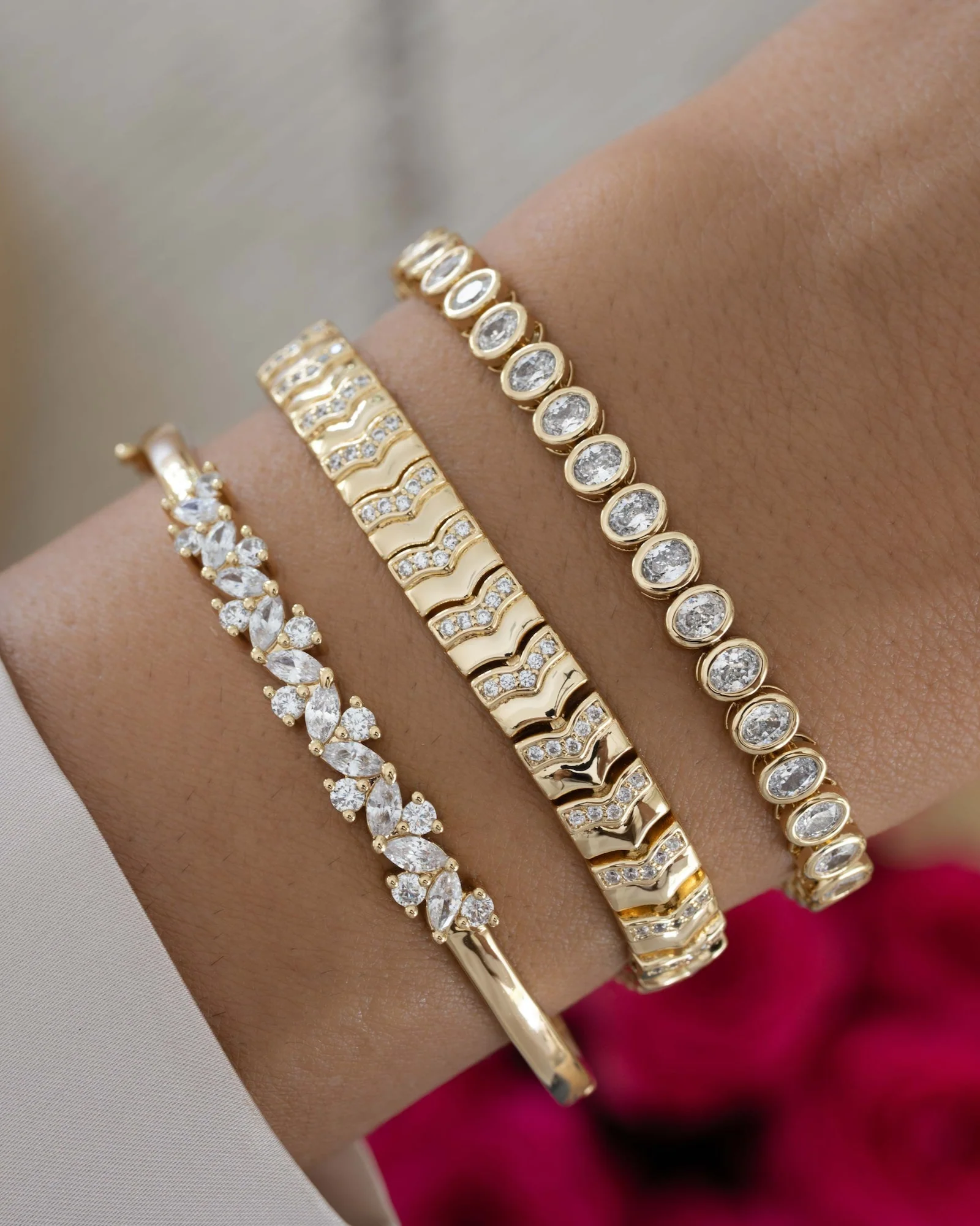 Multi-Stone Bangle - Image 8