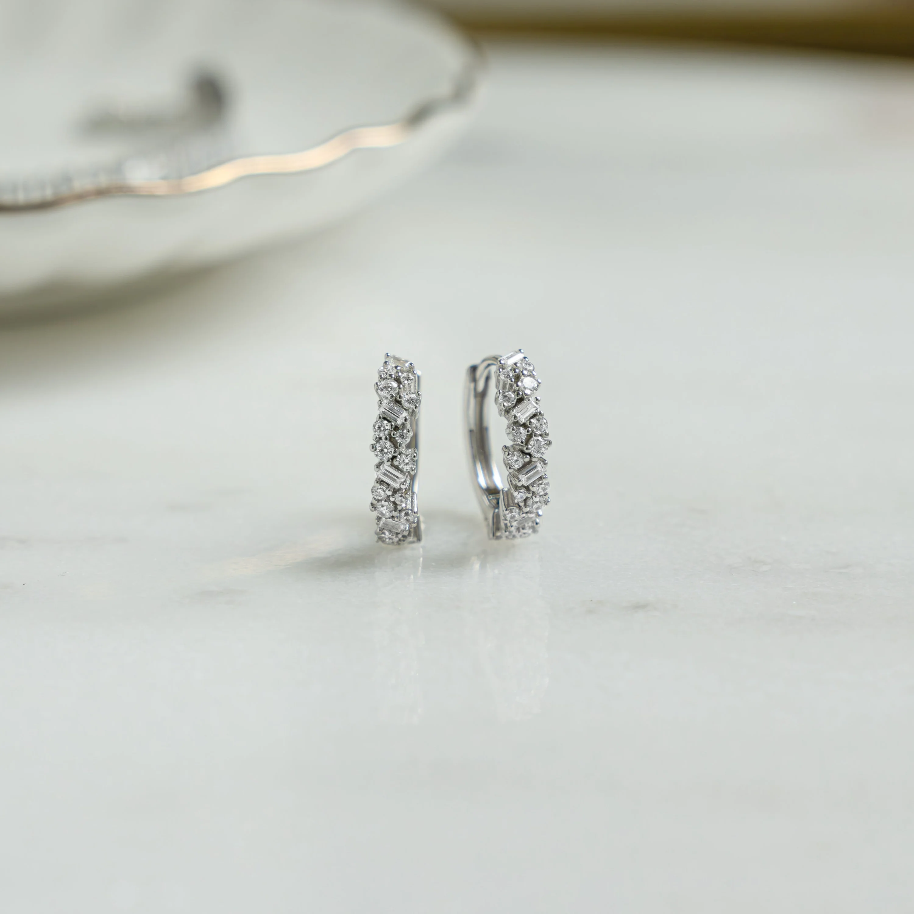 Multi-Stone Huggies - Image 3