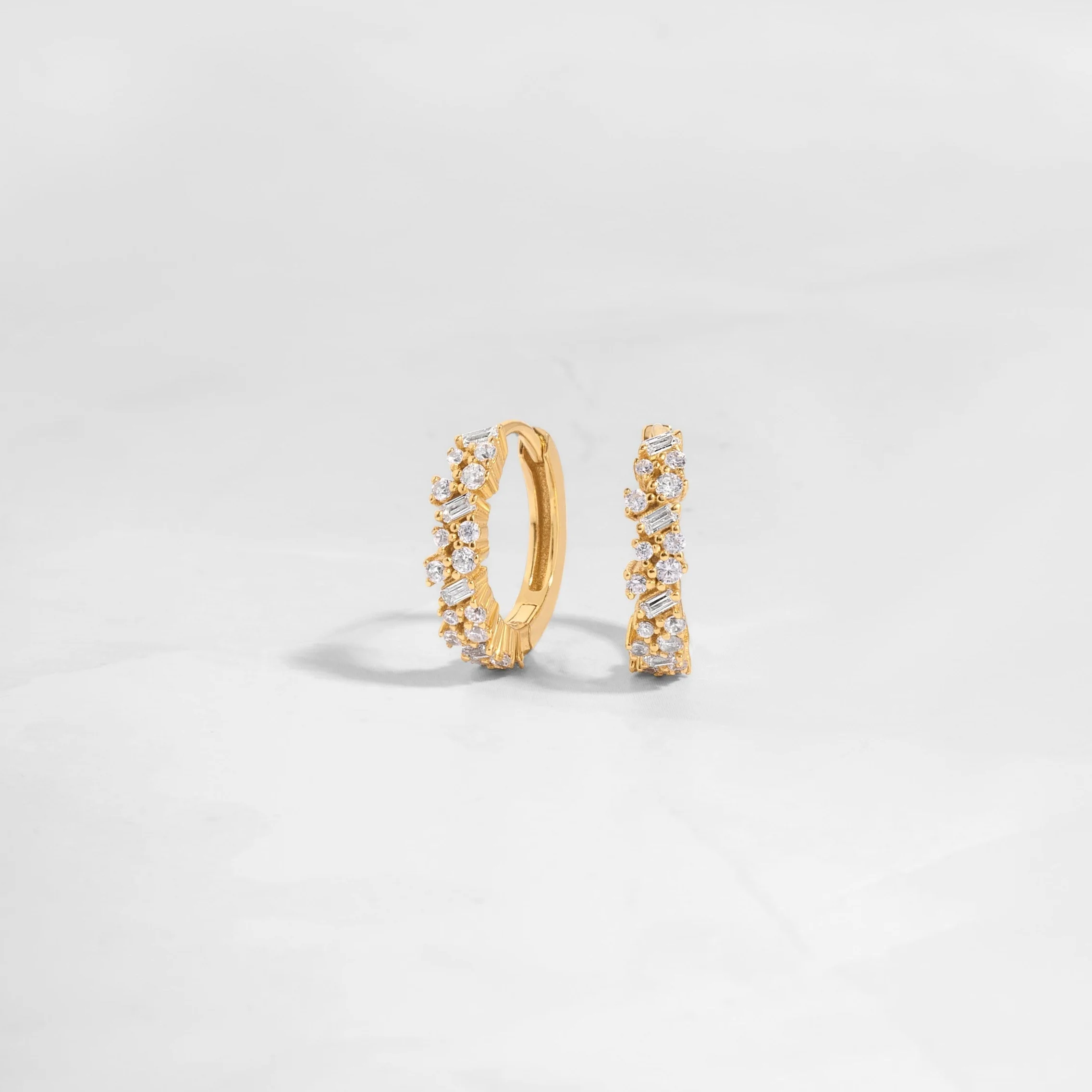 Multi-Stone Huggies - Image 5