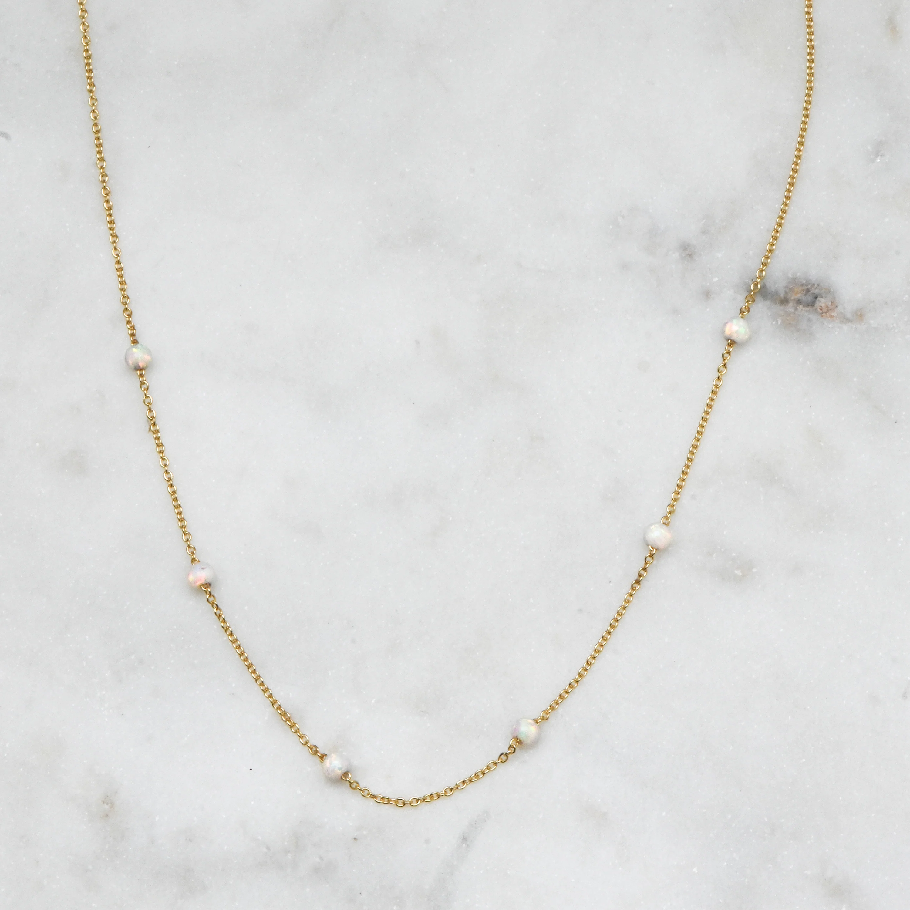 Opal Beaded Necklace - Image 7