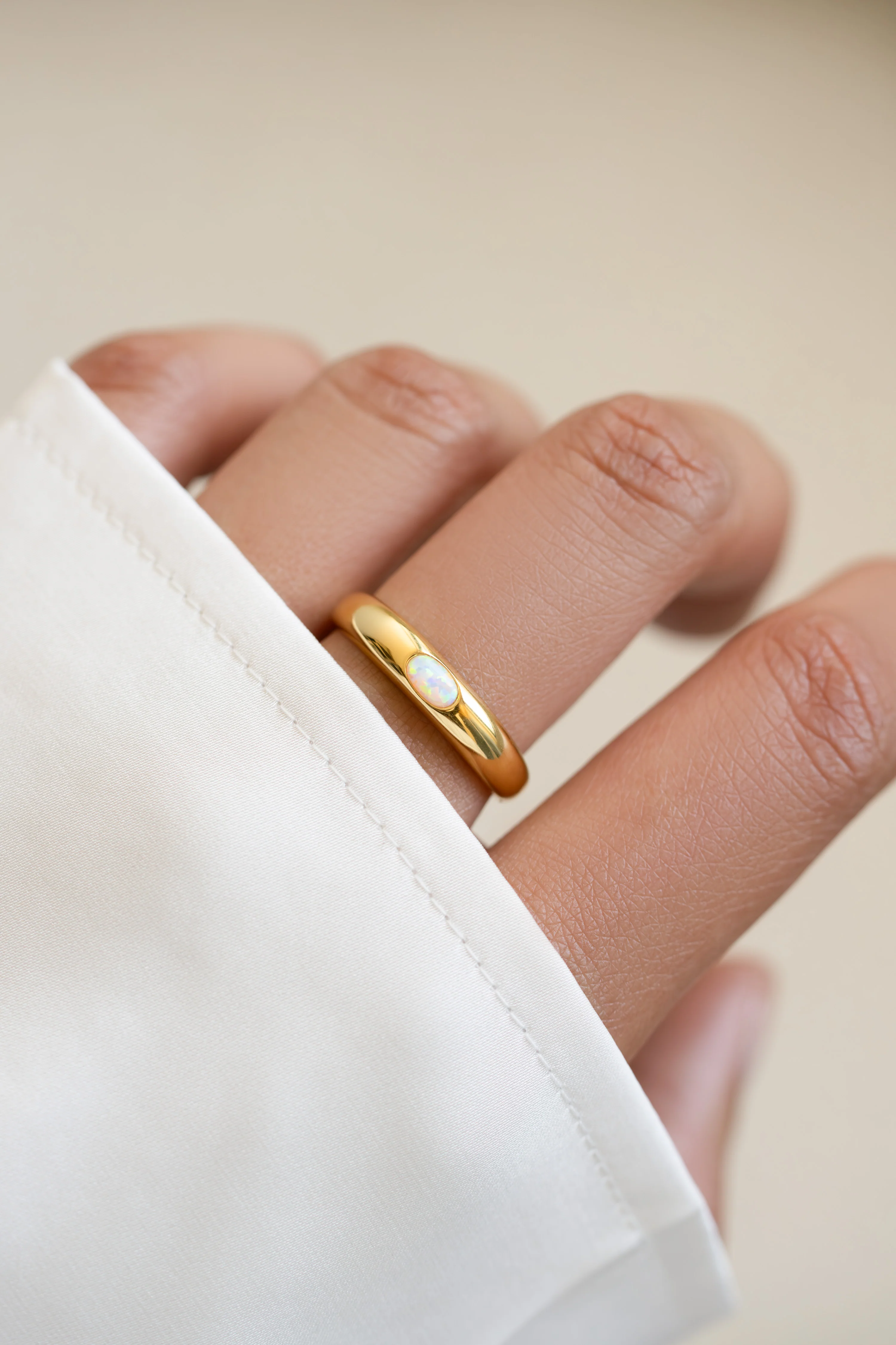 Opal Dome Ring - Image 2