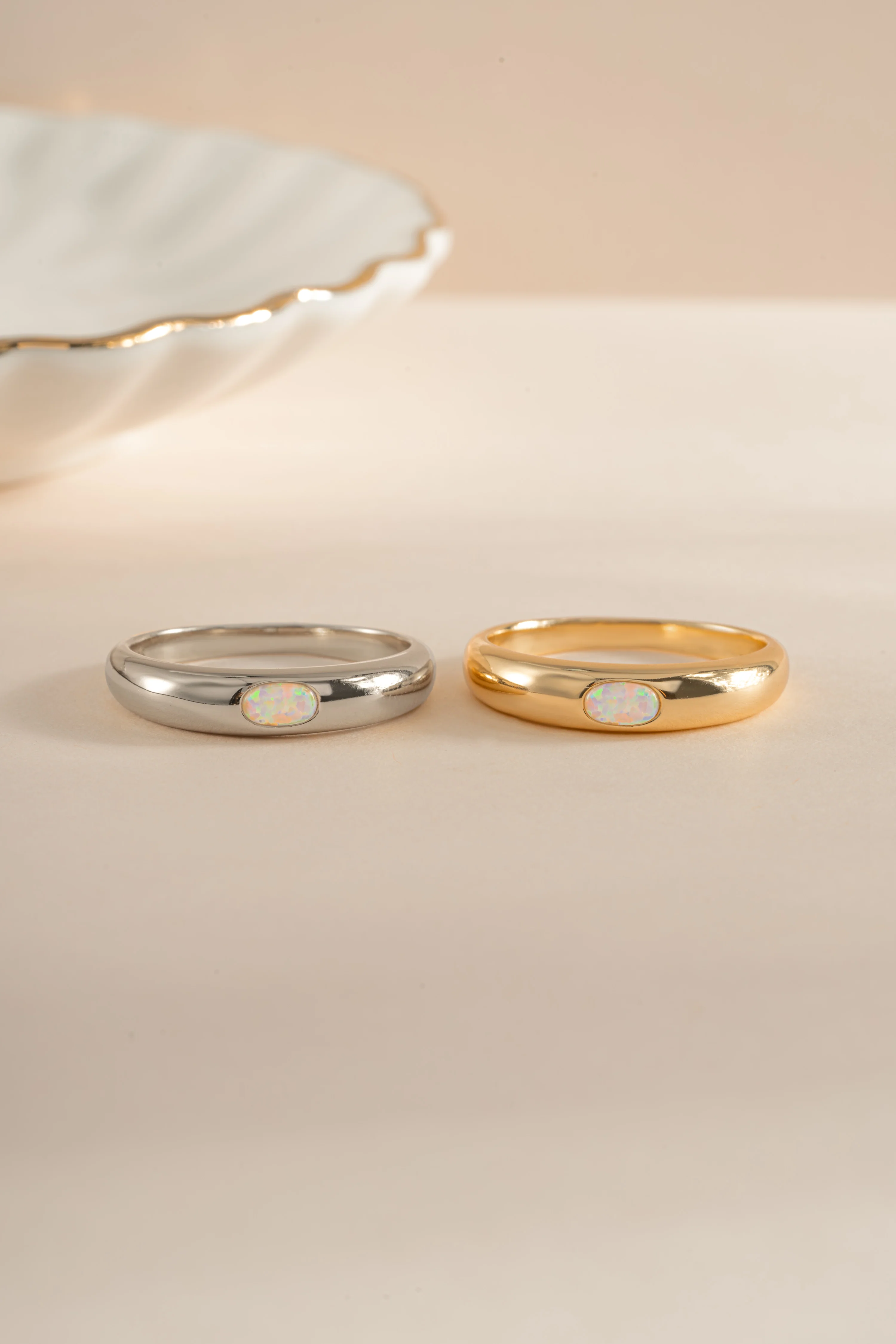 Opal Dome Ring - Image 3
