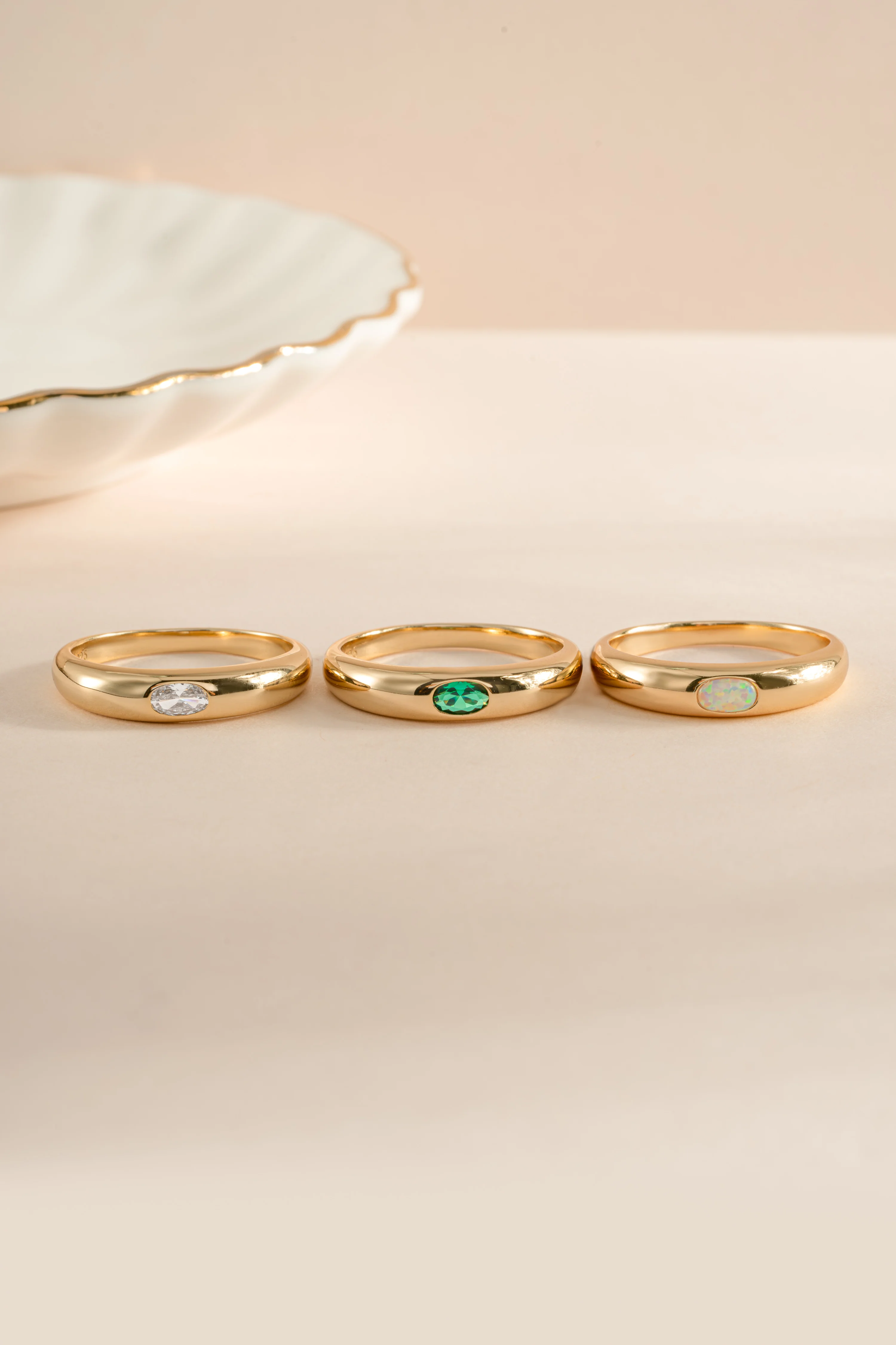 Opal Dome Ring - Image 5