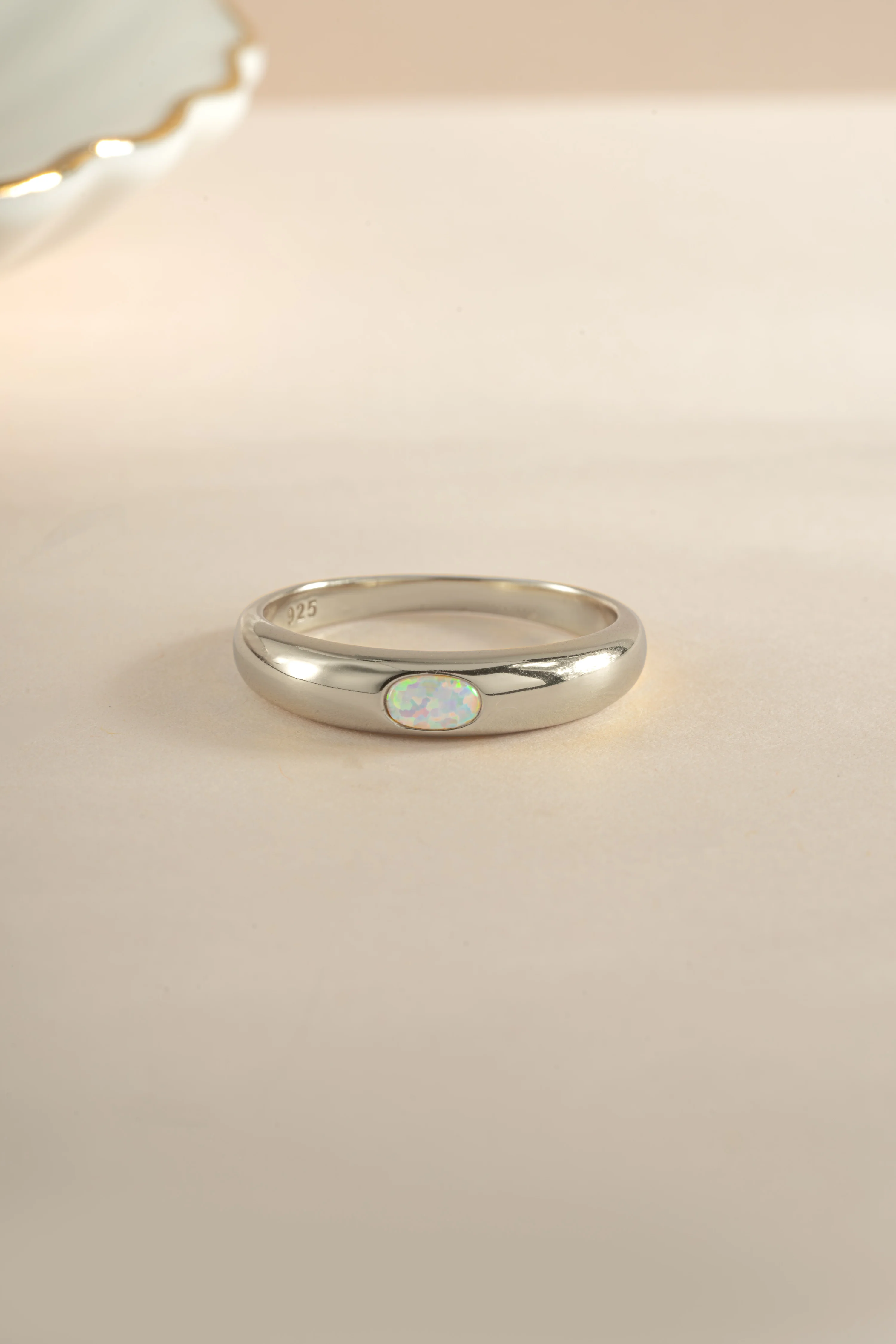 Opal Dome Ring - Image 7