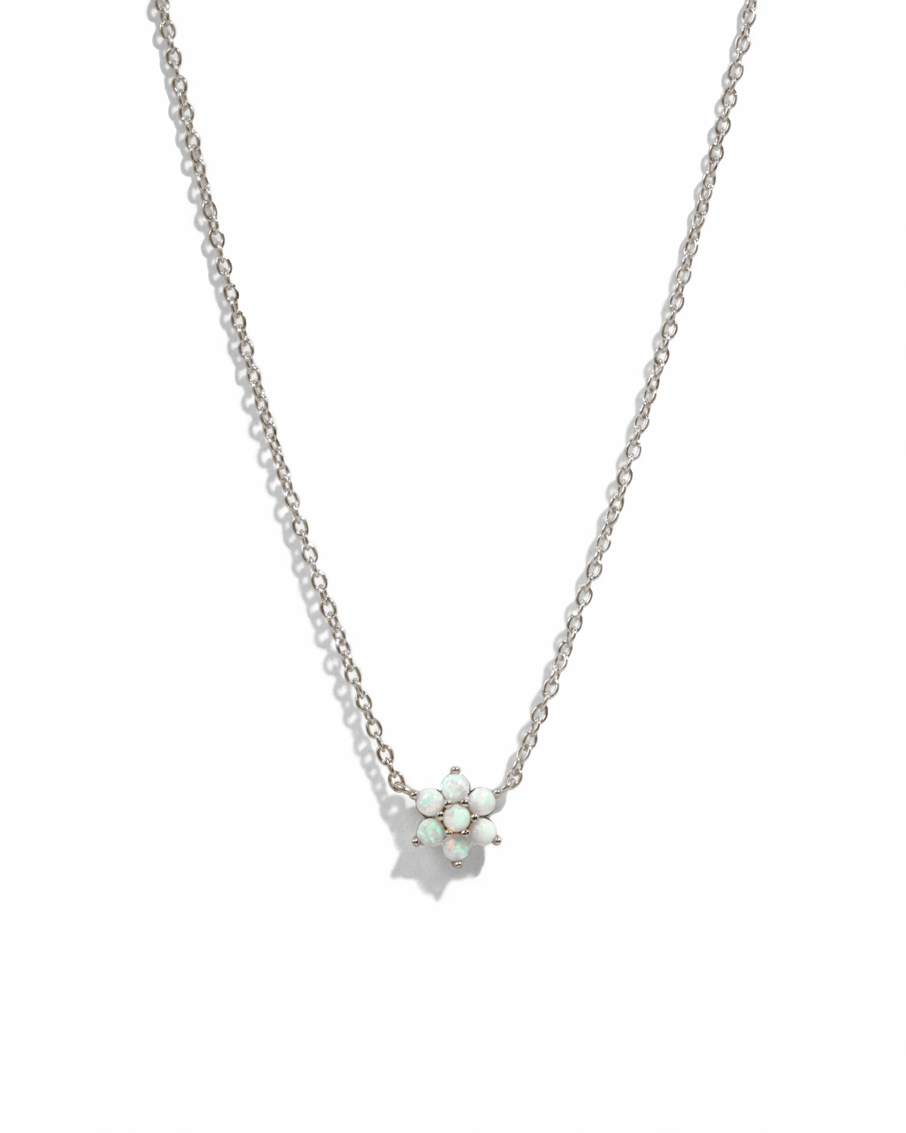 Opal Flower Necklace - Image 10