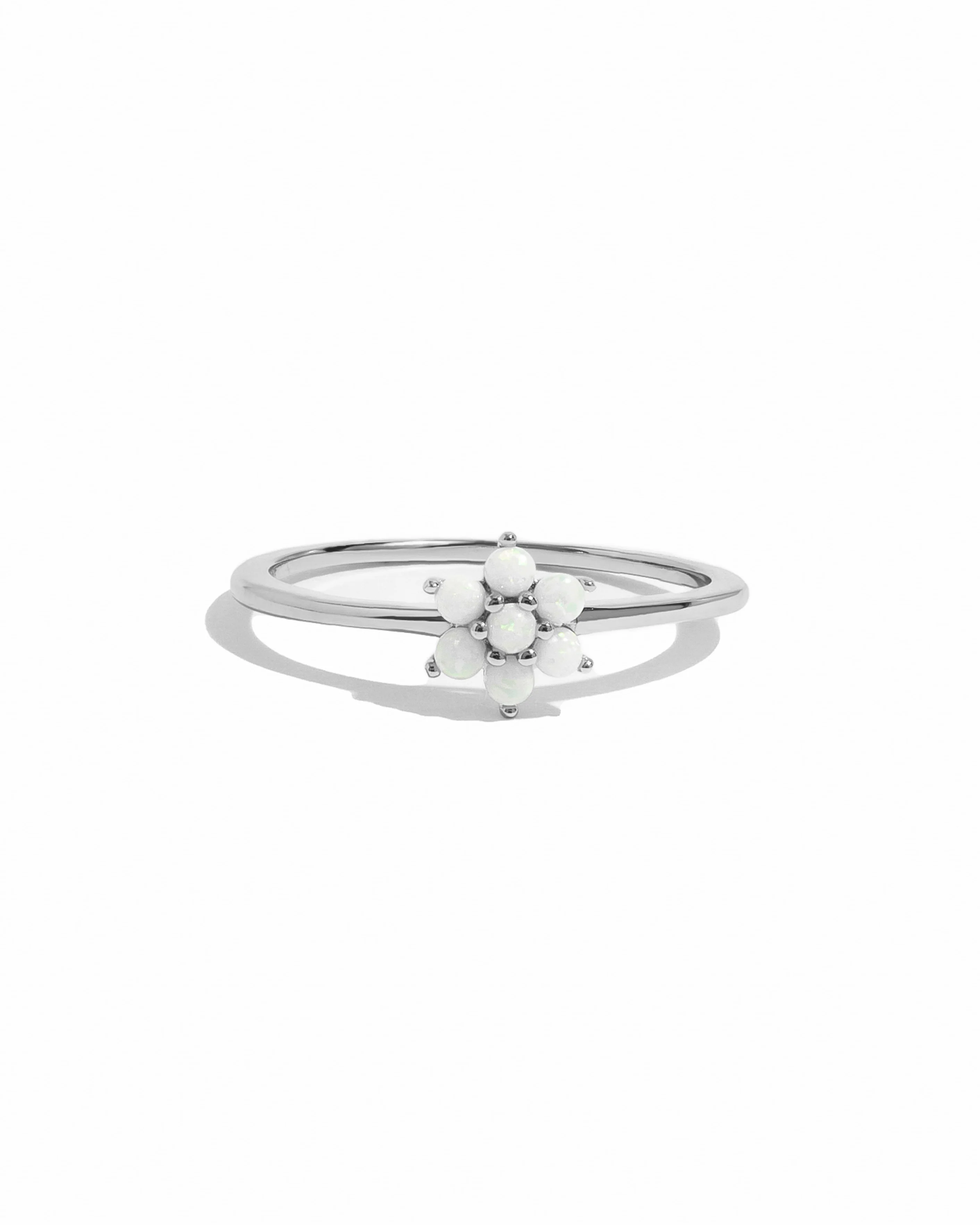 Opal Flower Ring - Image 10
