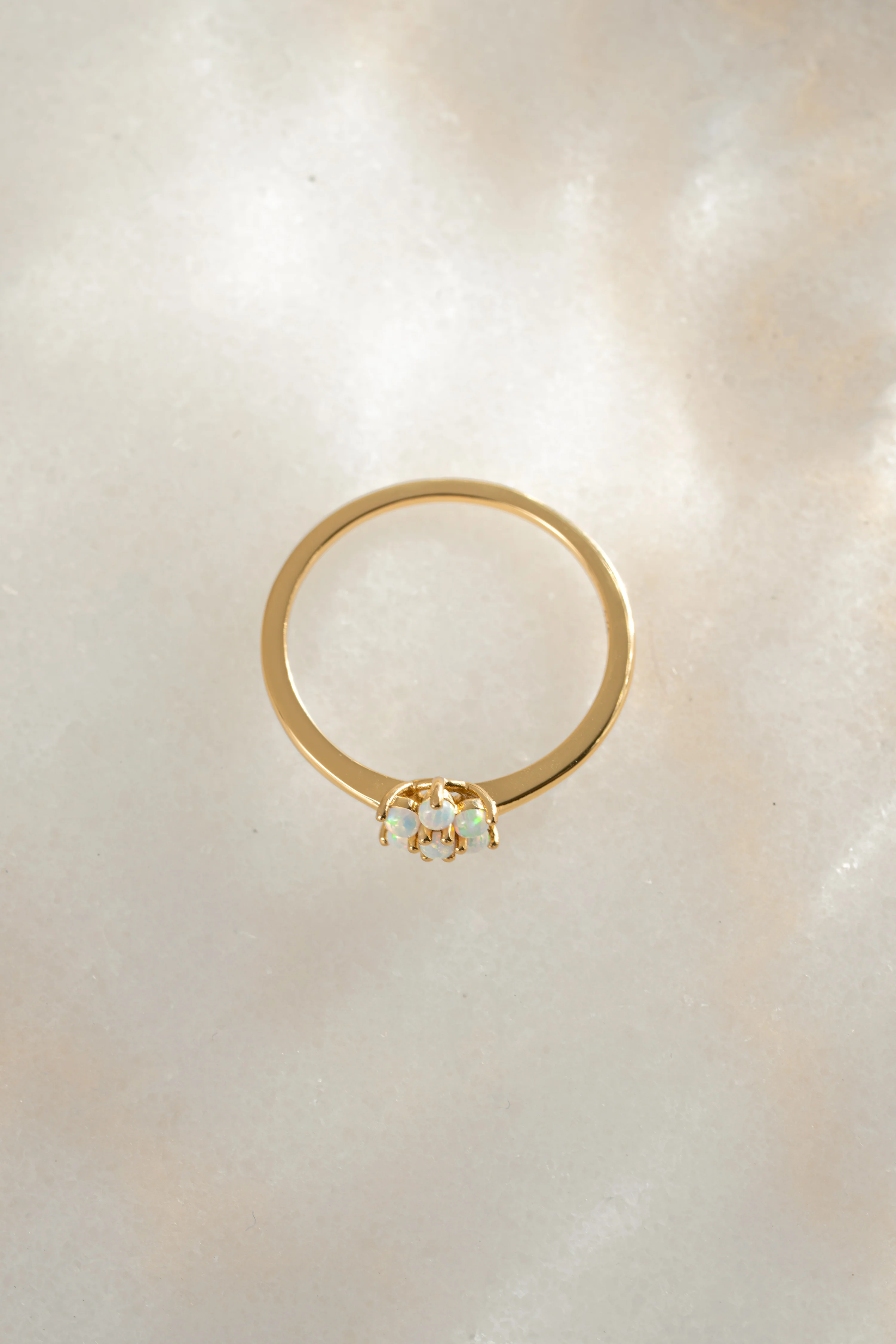 Opal Flower Ring - Image 9