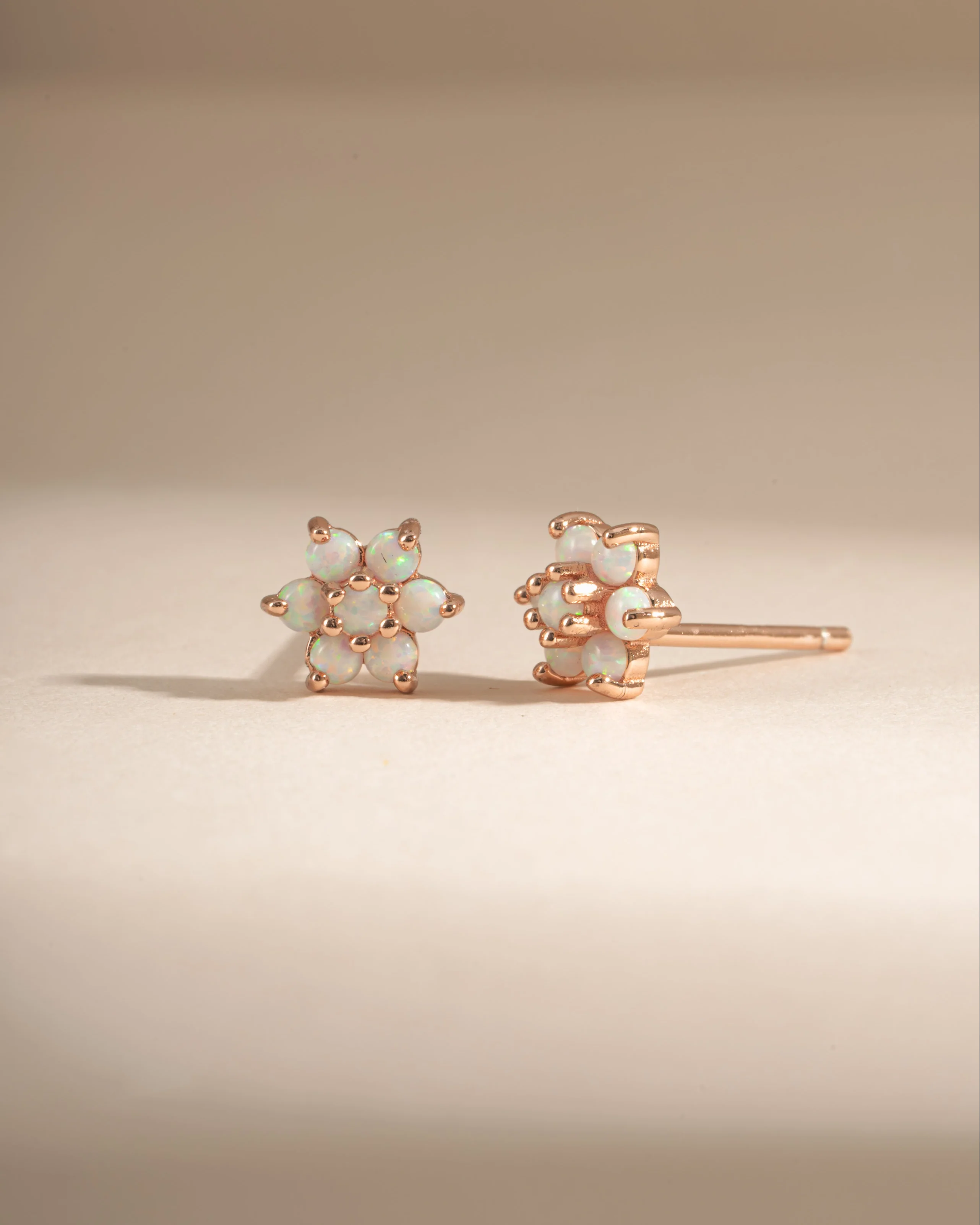 Opal Flower Studs - Image 10