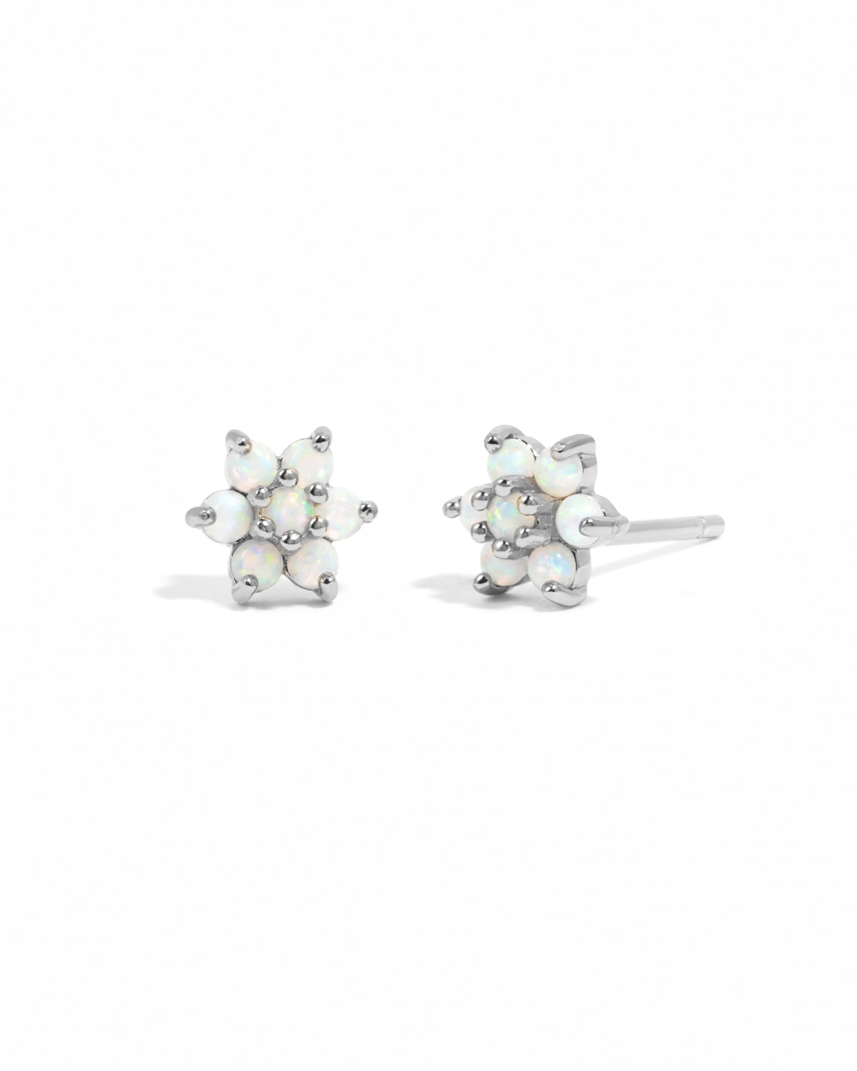 Opal Flower Studs - Image 11