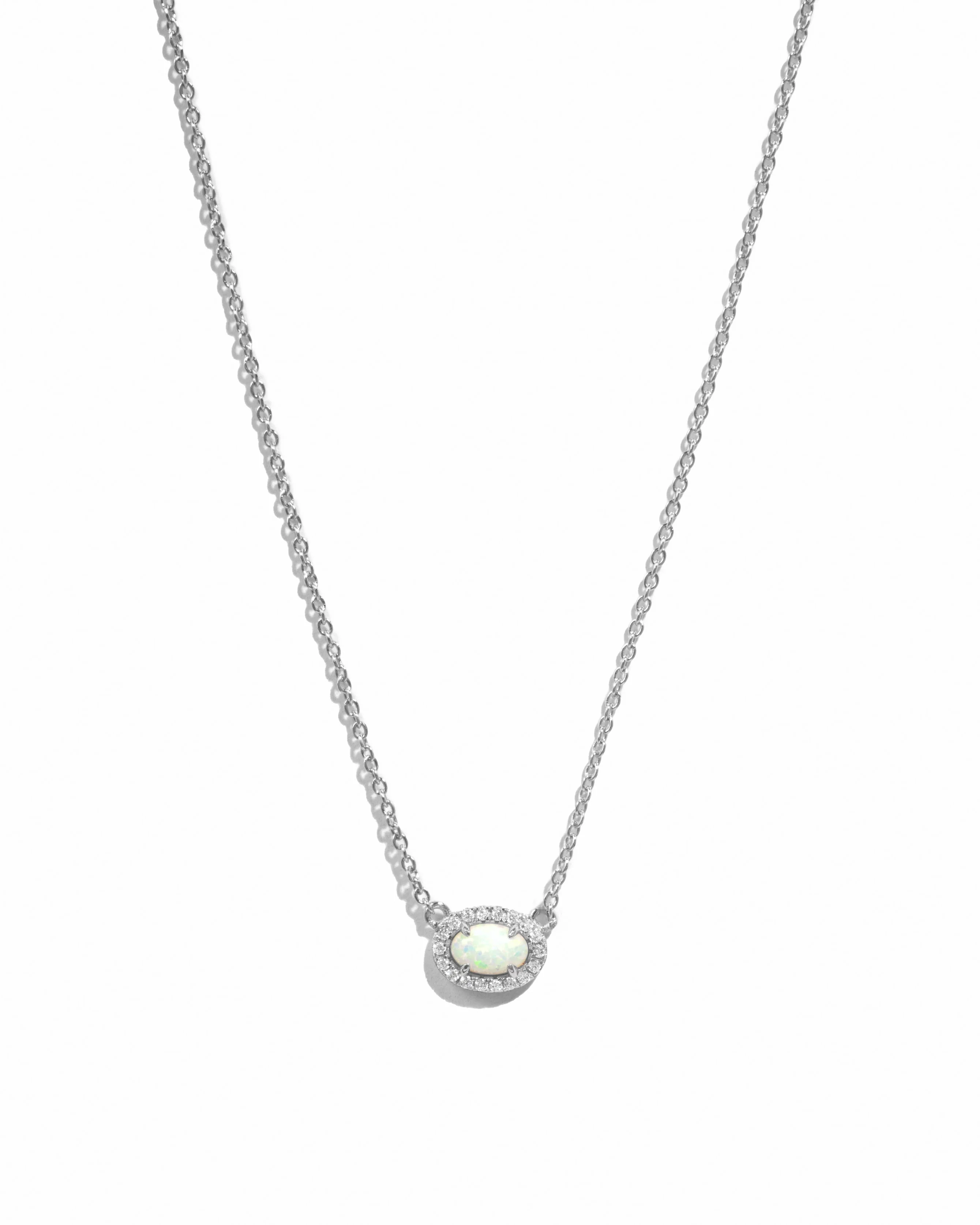 Opal Halo Necklace - Image 10